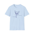 Chihuahua Line Art T-Shirt