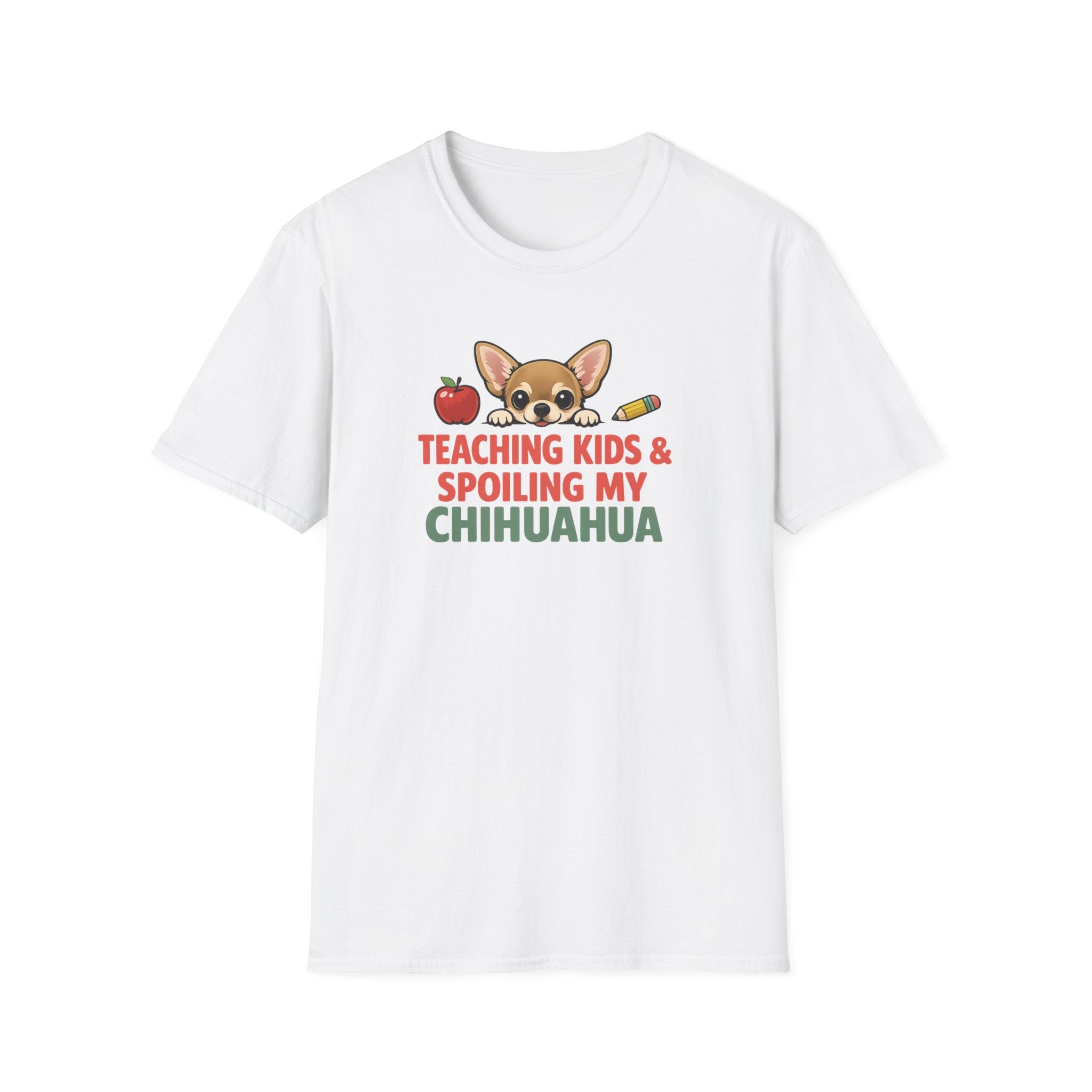 Chihuahua Mom Teacher T-Shirt