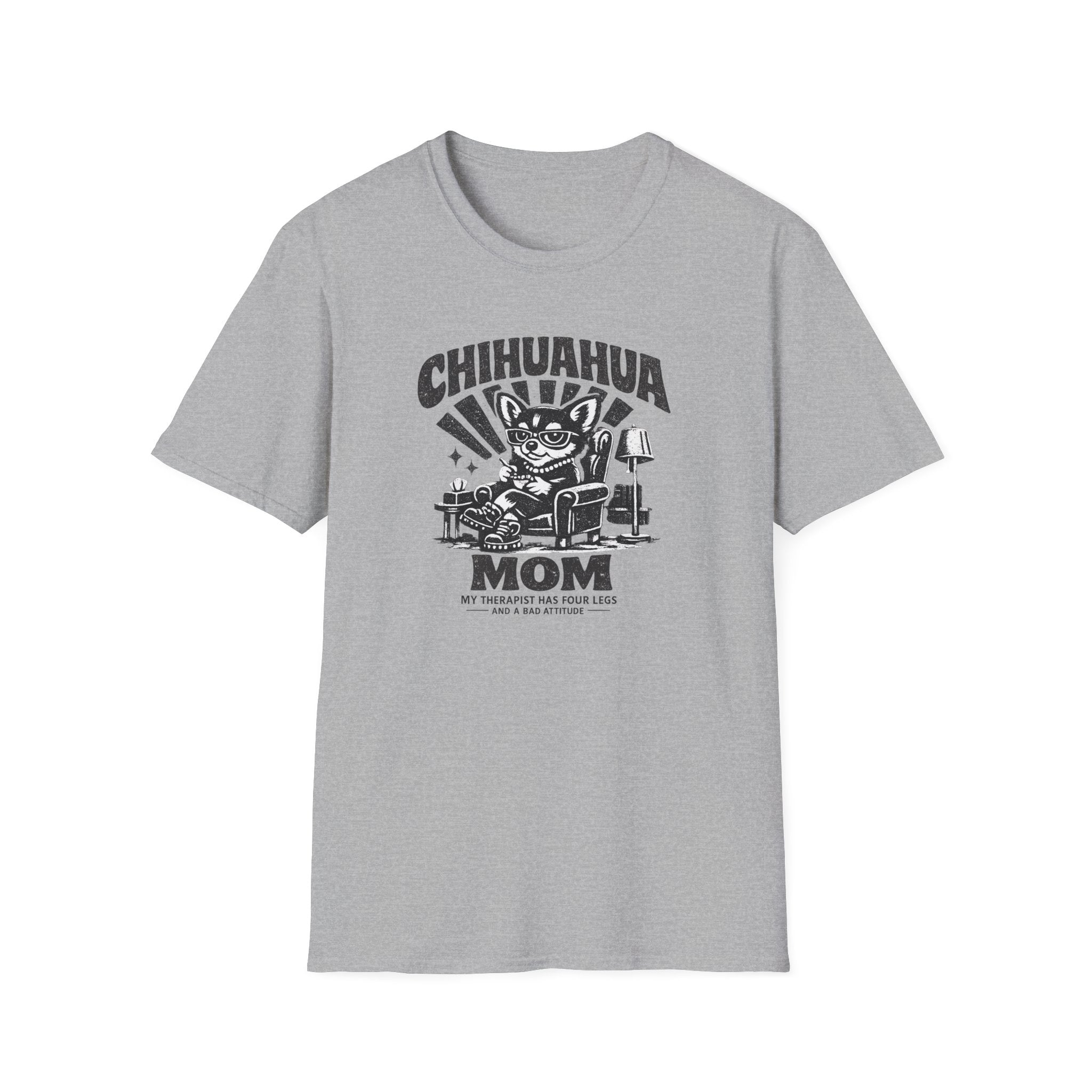 Chihuahua Mom Therapy T-Shirt