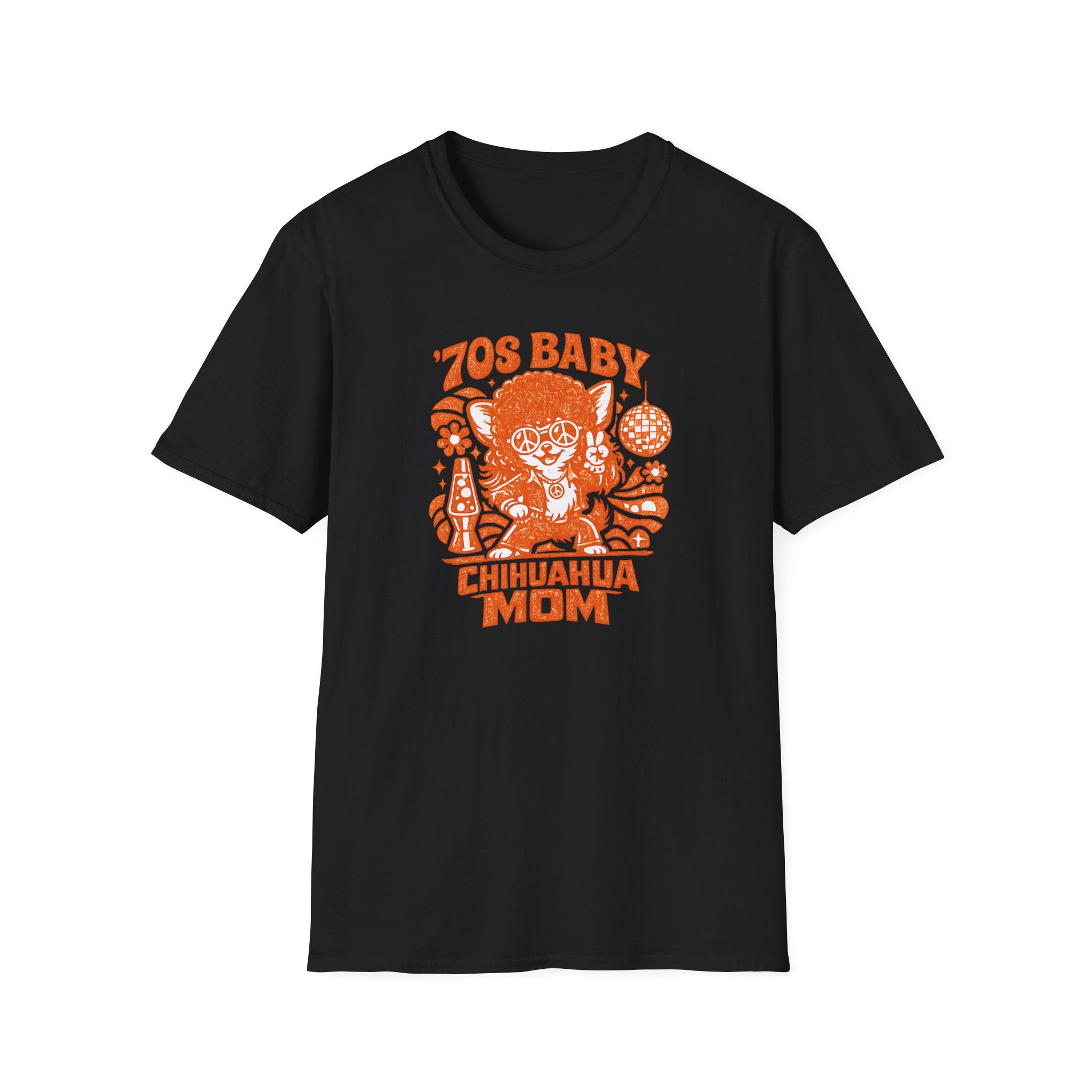 70s Baby Chihuahua Mom T-Shirt
