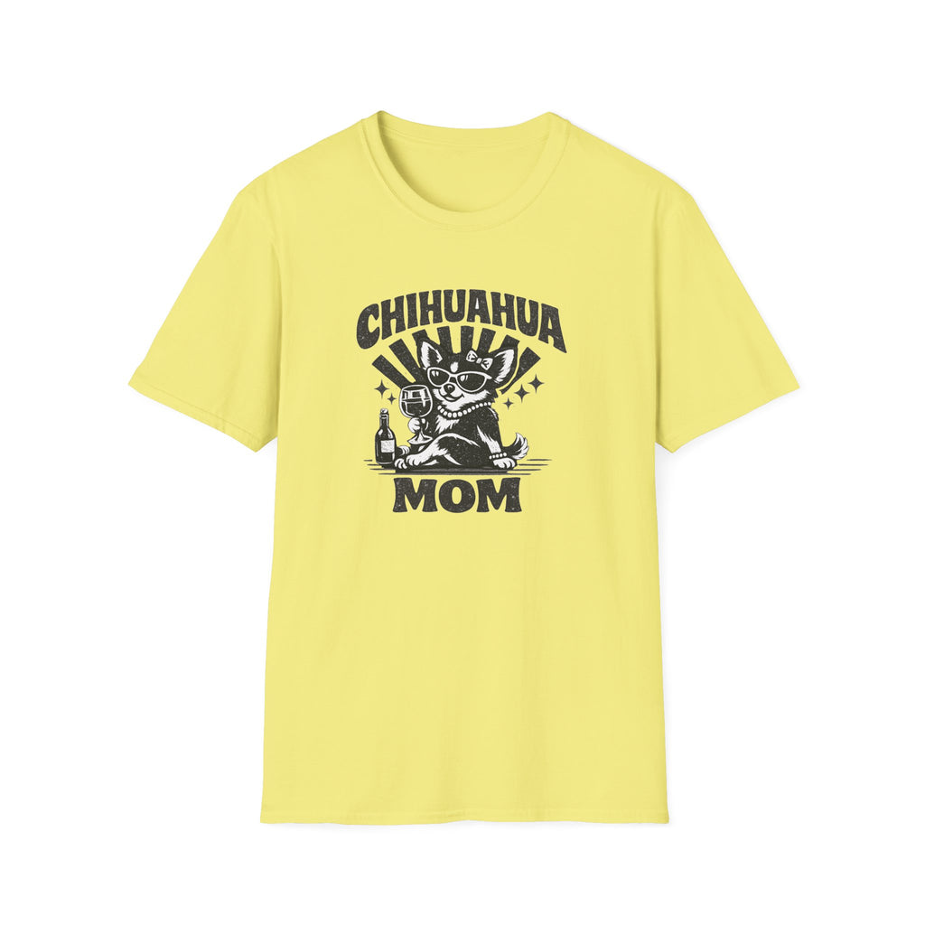 Chihuahua Mom Winesday T-Shirt