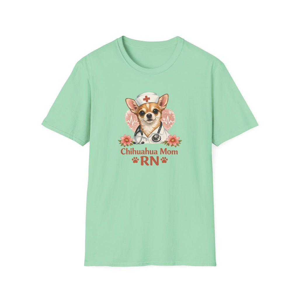 Chihuahua Mom RN T-Shirt