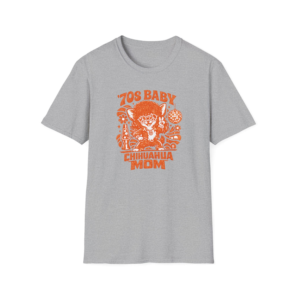 70s Baby Chihuahua Mom T-Shirt