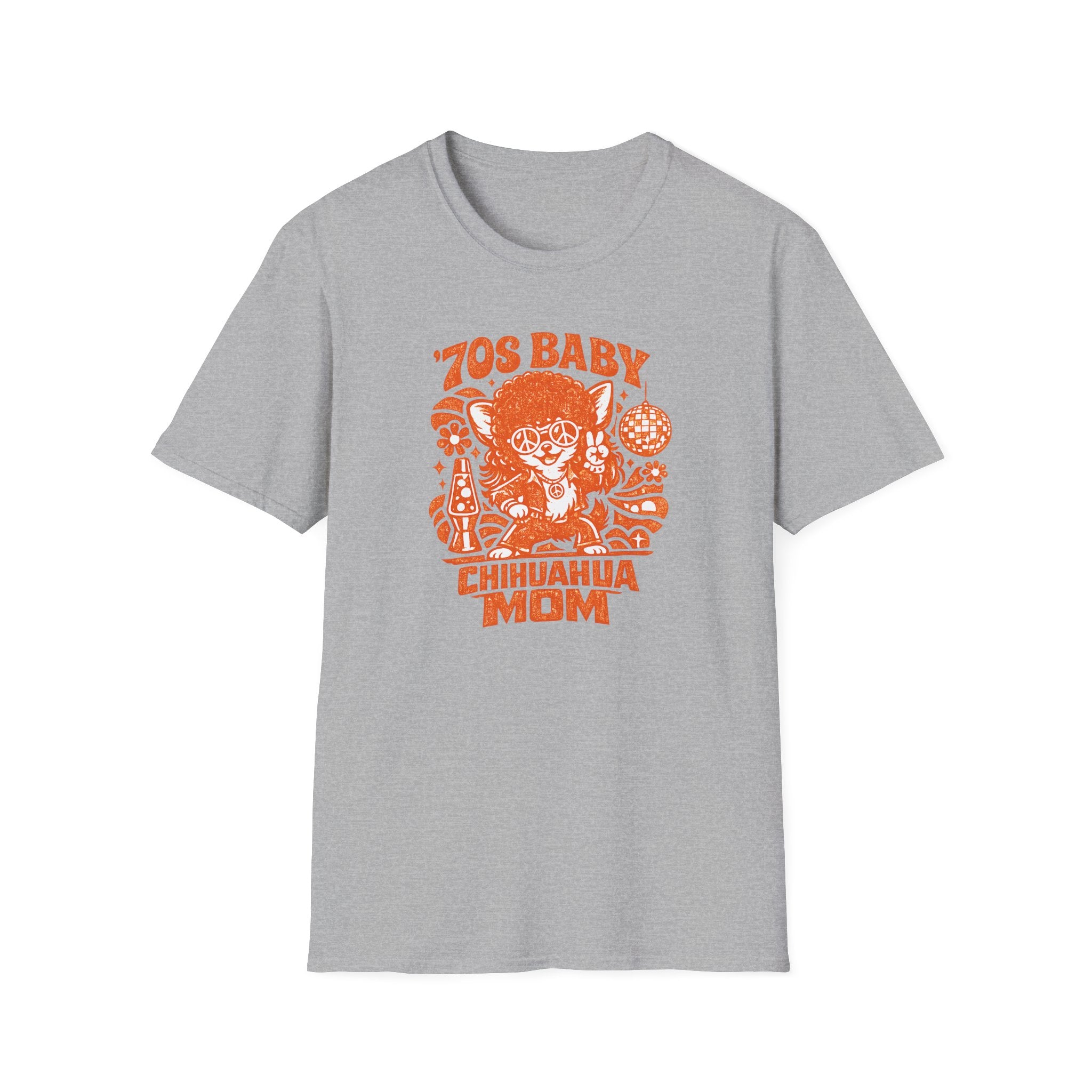 70s Baby Chihuahua Mom T-Shirt
