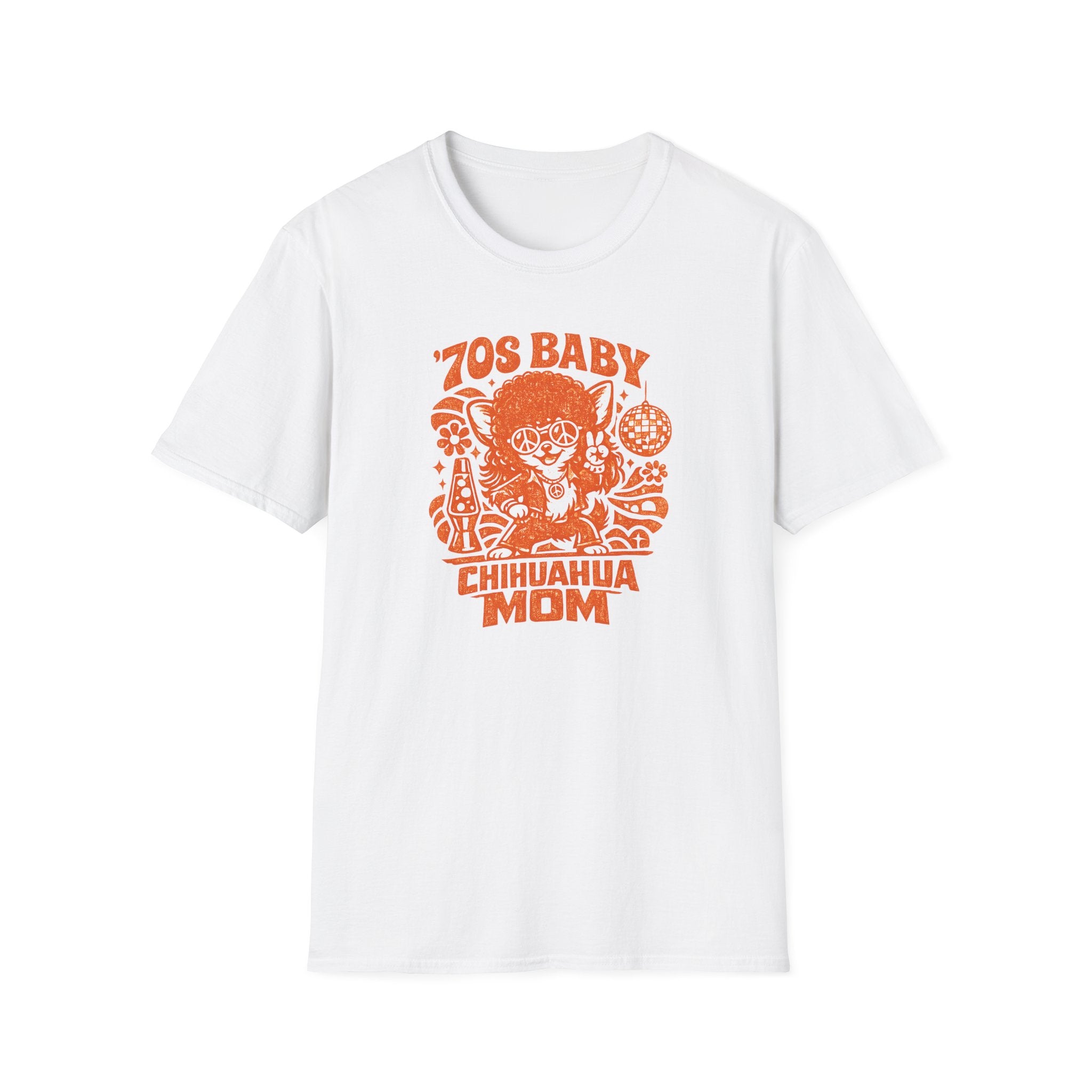 70s Baby Chihuahua Mom T-Shirt