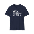 Wife, Chi Mom, Vet Tech T-Shirt