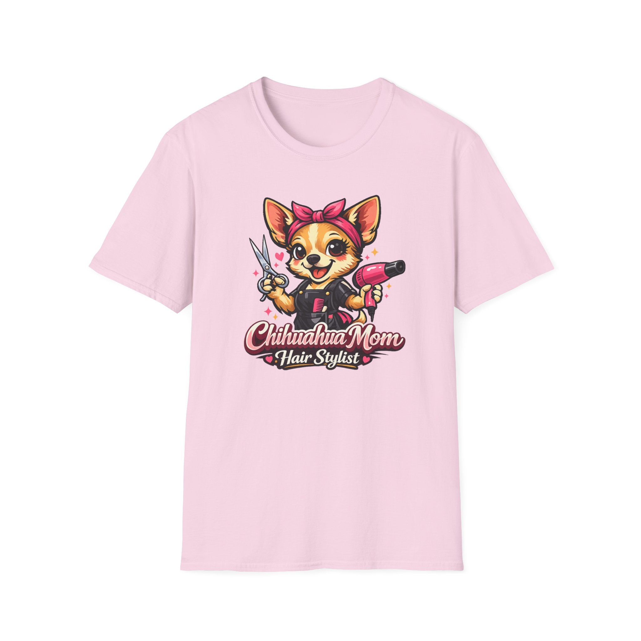 Chihuahua Mom Hairstylist T-Shirt