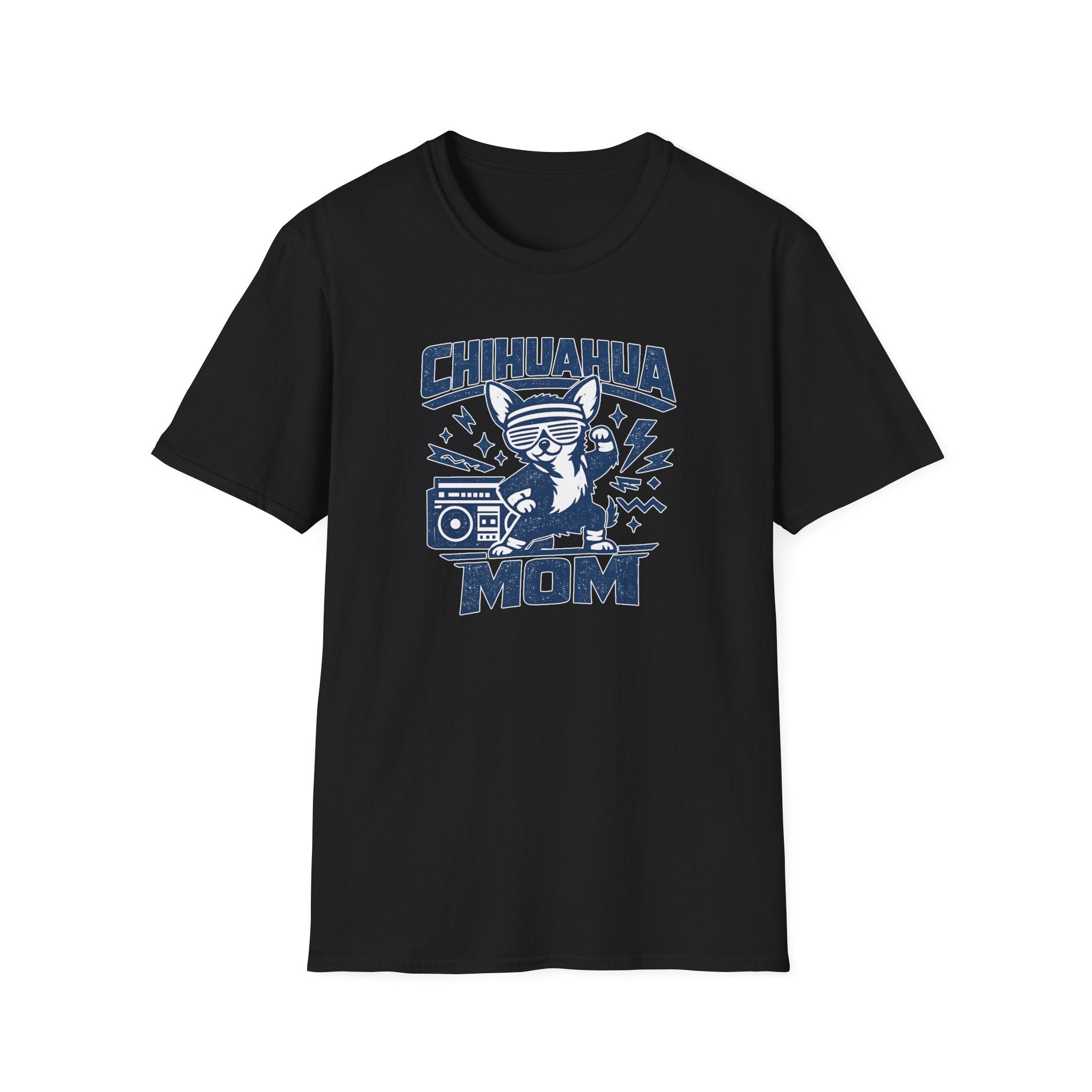 Chihuahua Mom 80s Energy T-Shirt