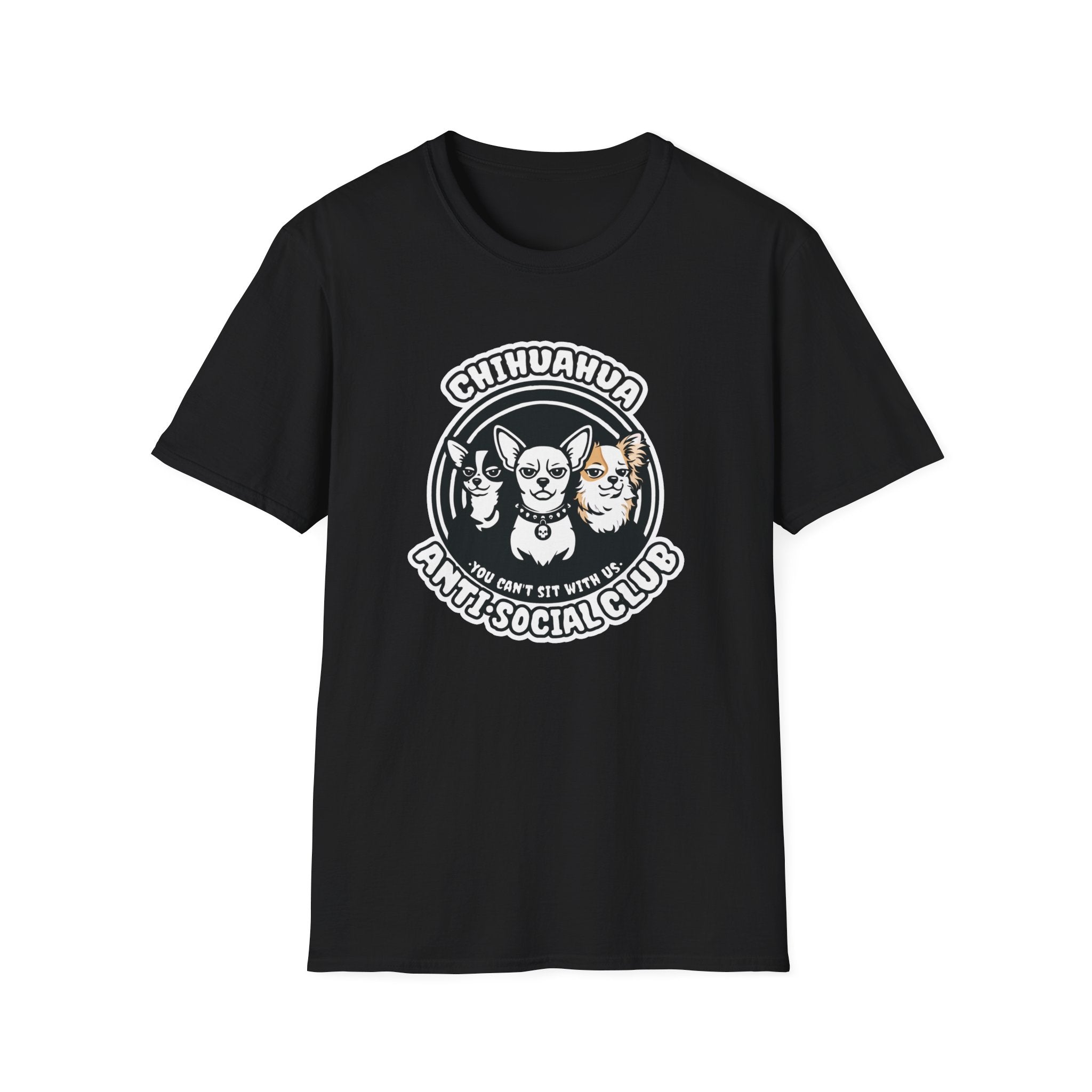 Chihuahua Anti-Social Club T-Shirt