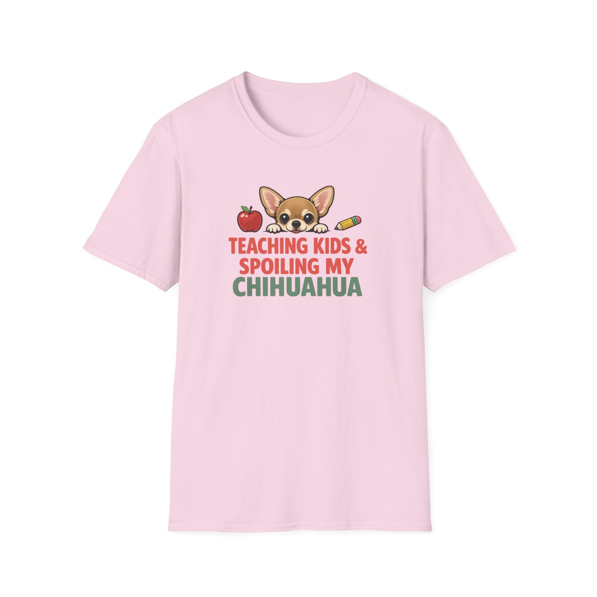 Chihuahua Mom Teacher T-Shirt