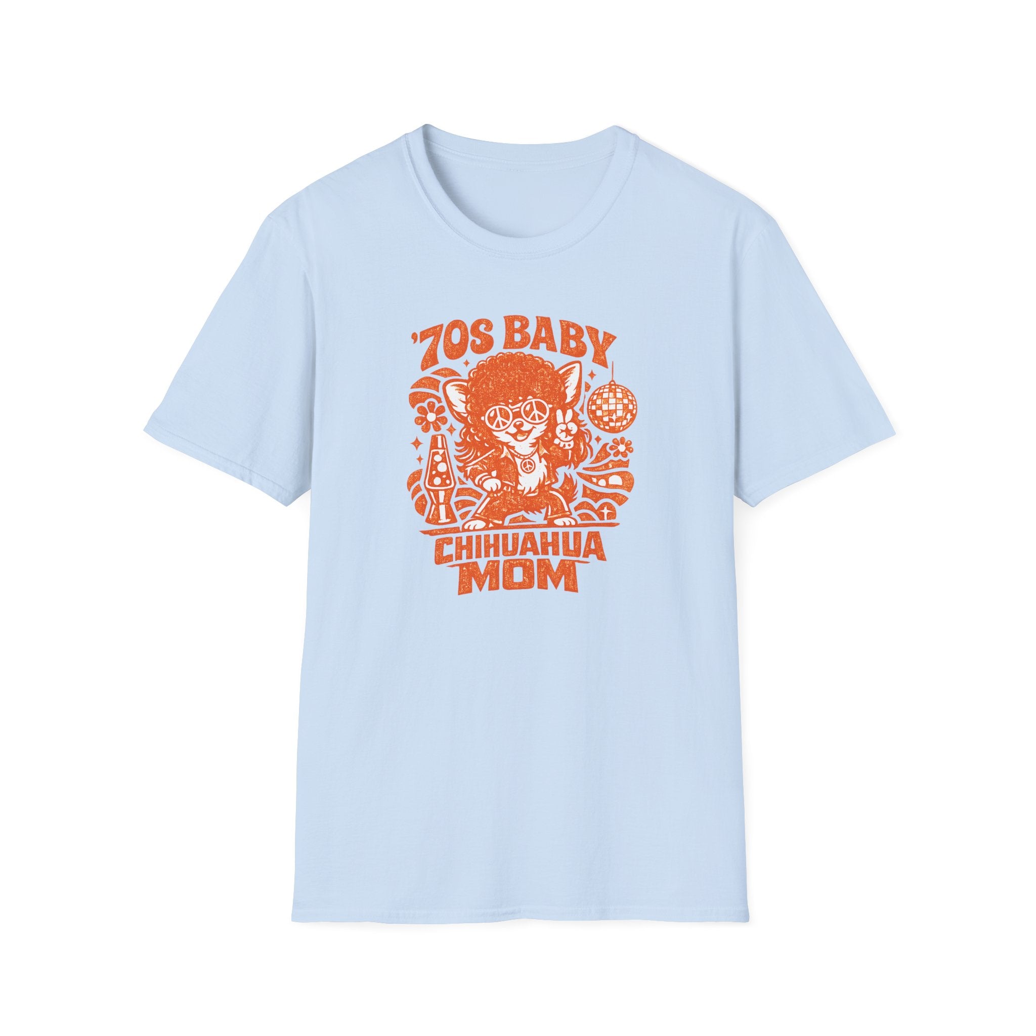 70s Baby Chihuahua Mom T-Shirt