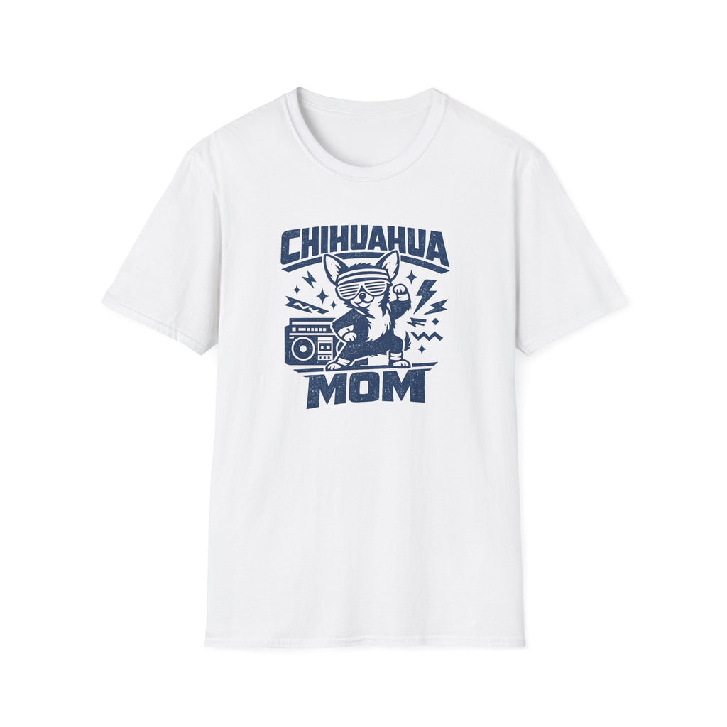 Chihuahua Mom 80s Energy T-Shirt