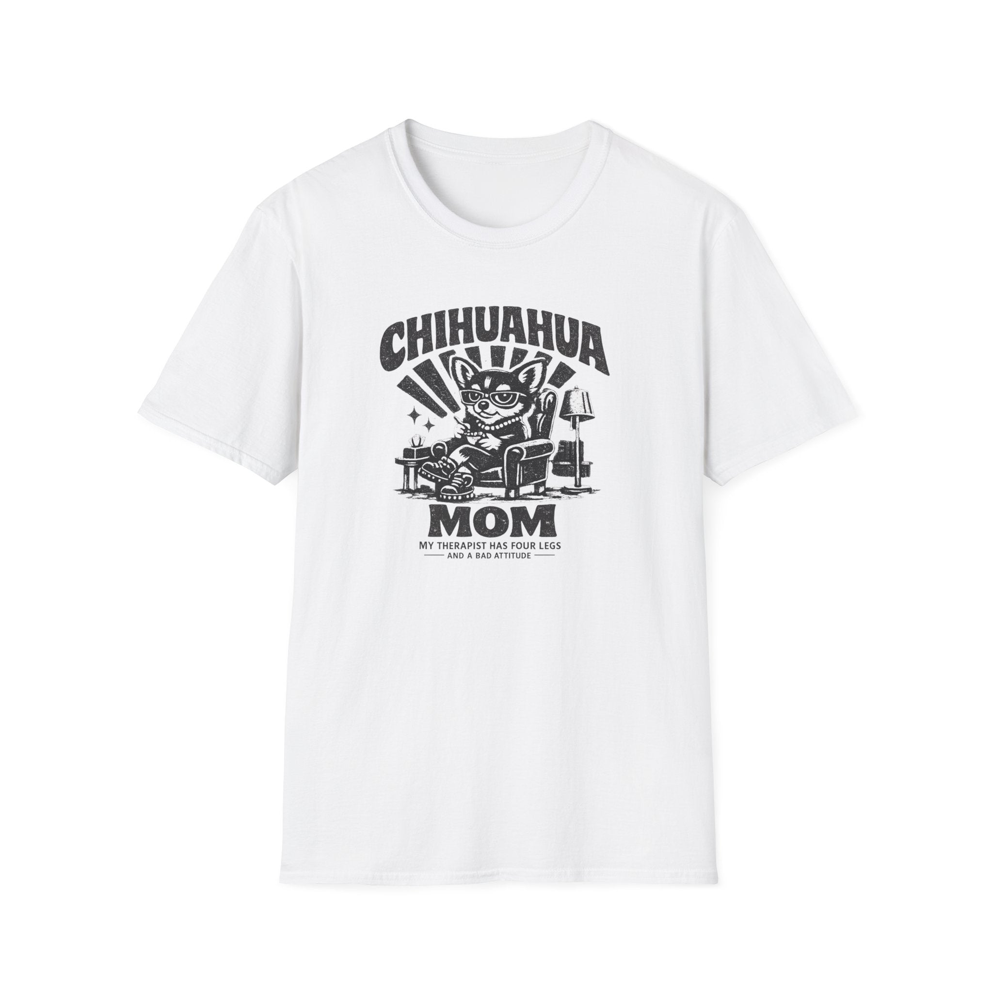 Chihuahua Mom Therapy T-Shirt