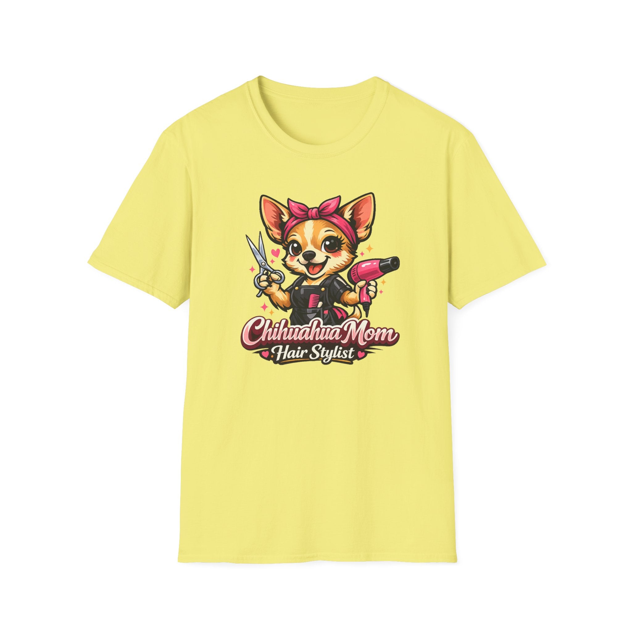 Chihuahua Mom Hairstylist T-Shirt