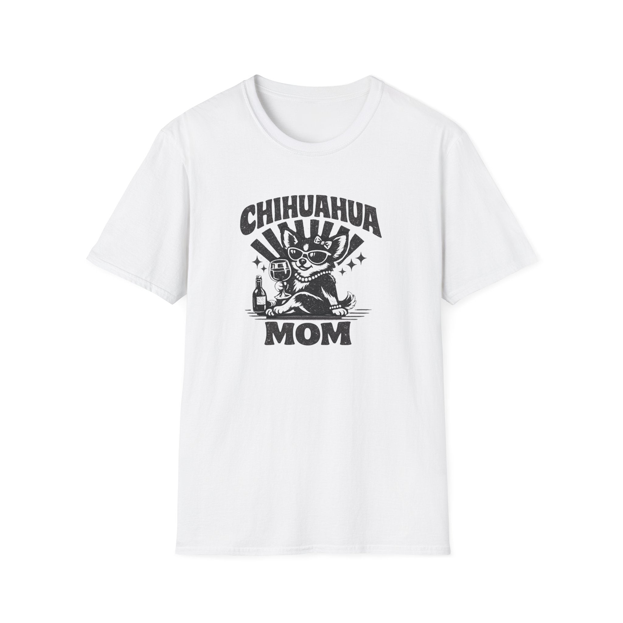 Chihuahua Mom Winesday T-Shirt