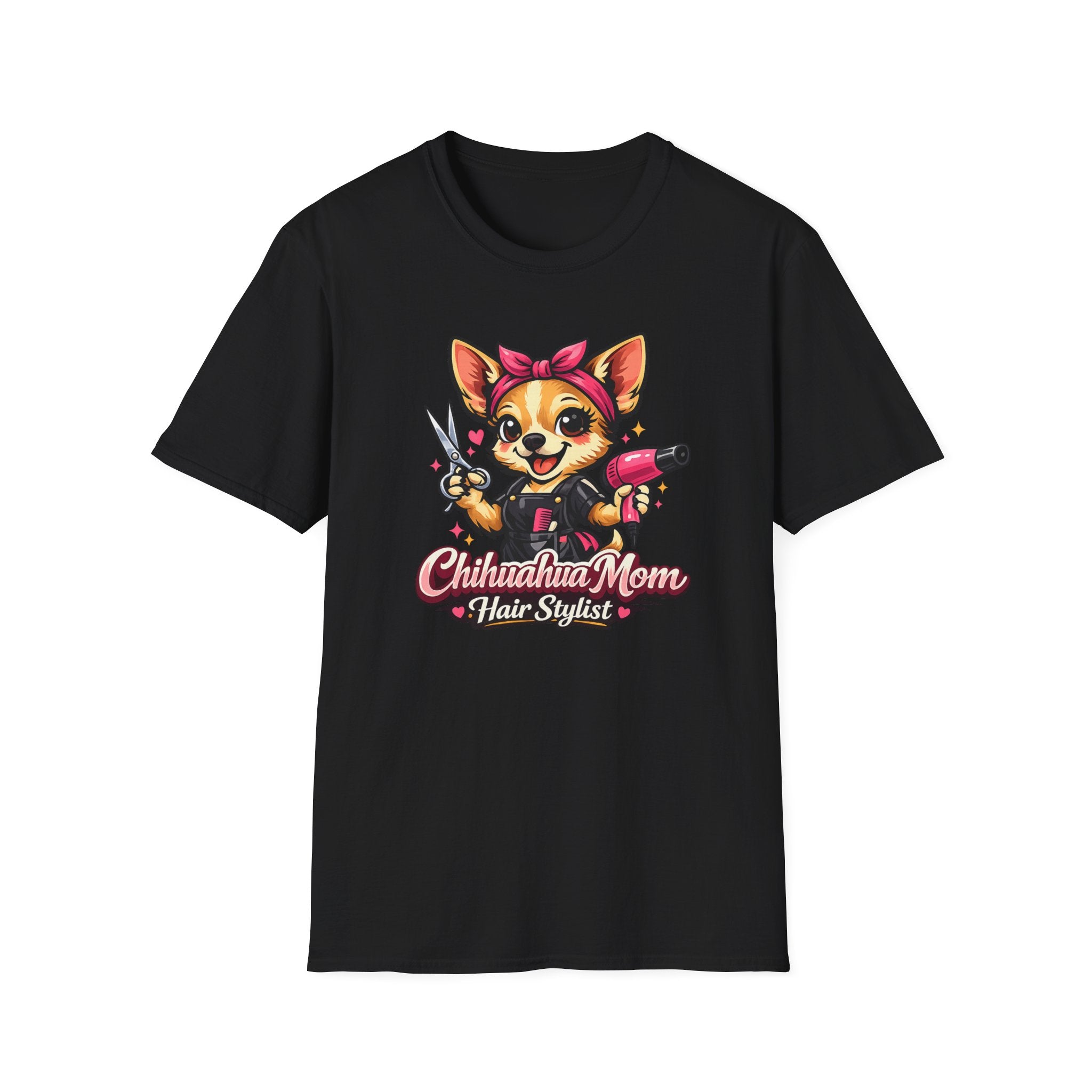 Chihuahua Mom Hairstylist T-Shirt