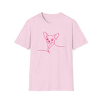 Chihuahua Line Art T-Shirt