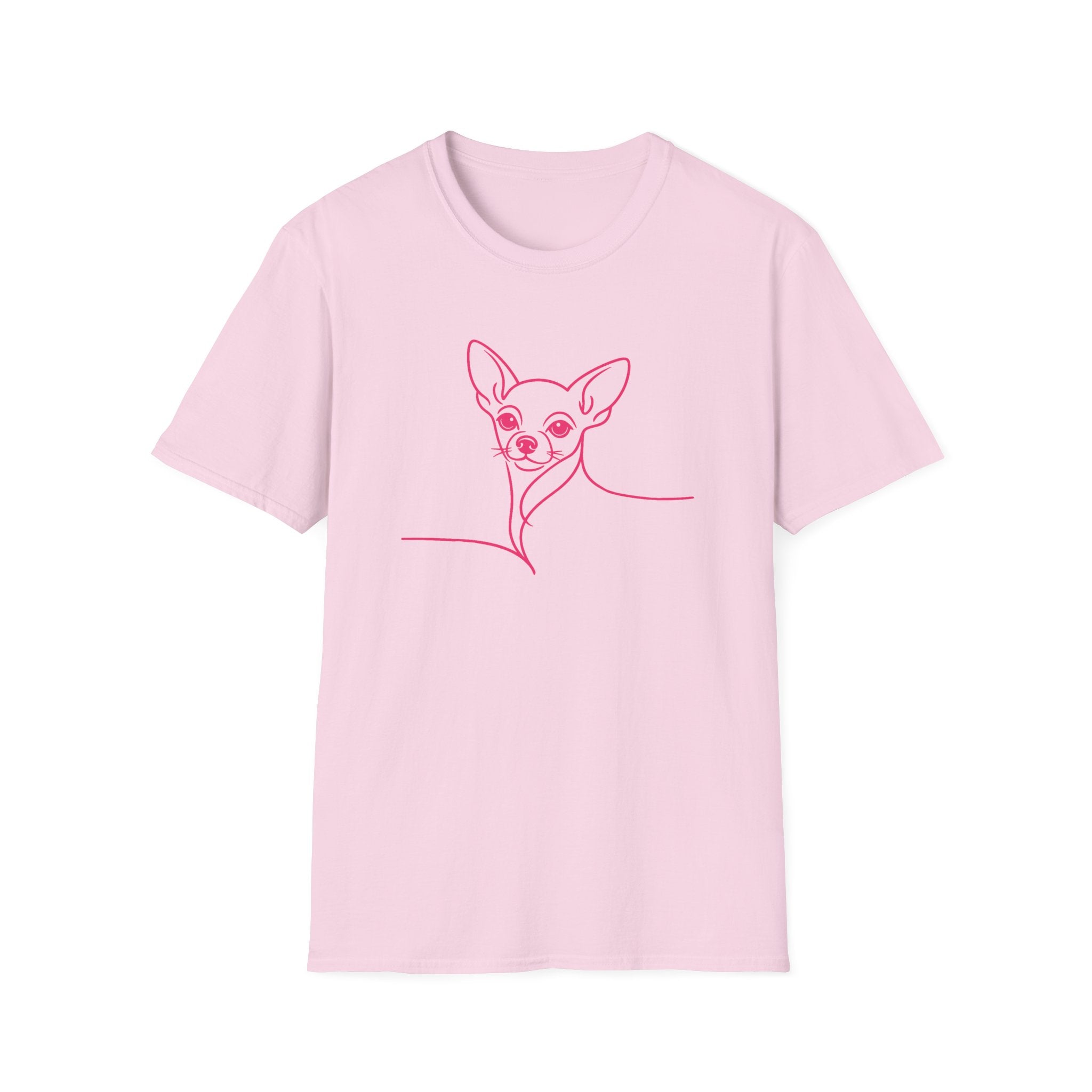 Chihuahua Line Art T-Shirt
