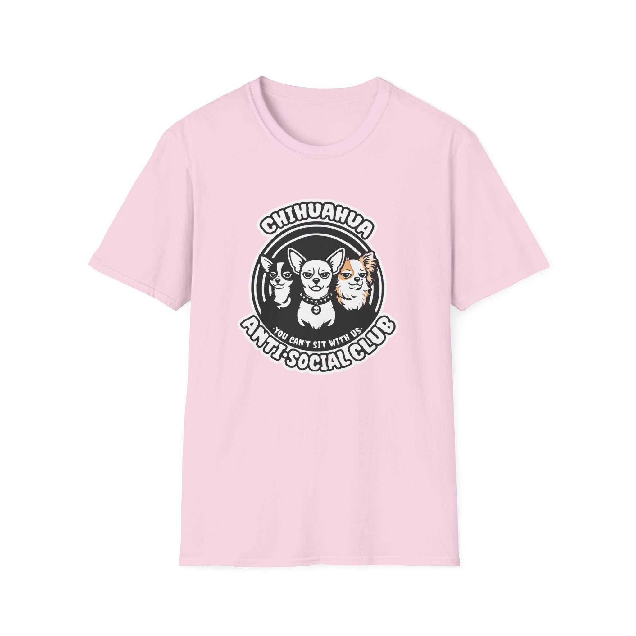 Chihuahua Anti-Social Club T-Shirt