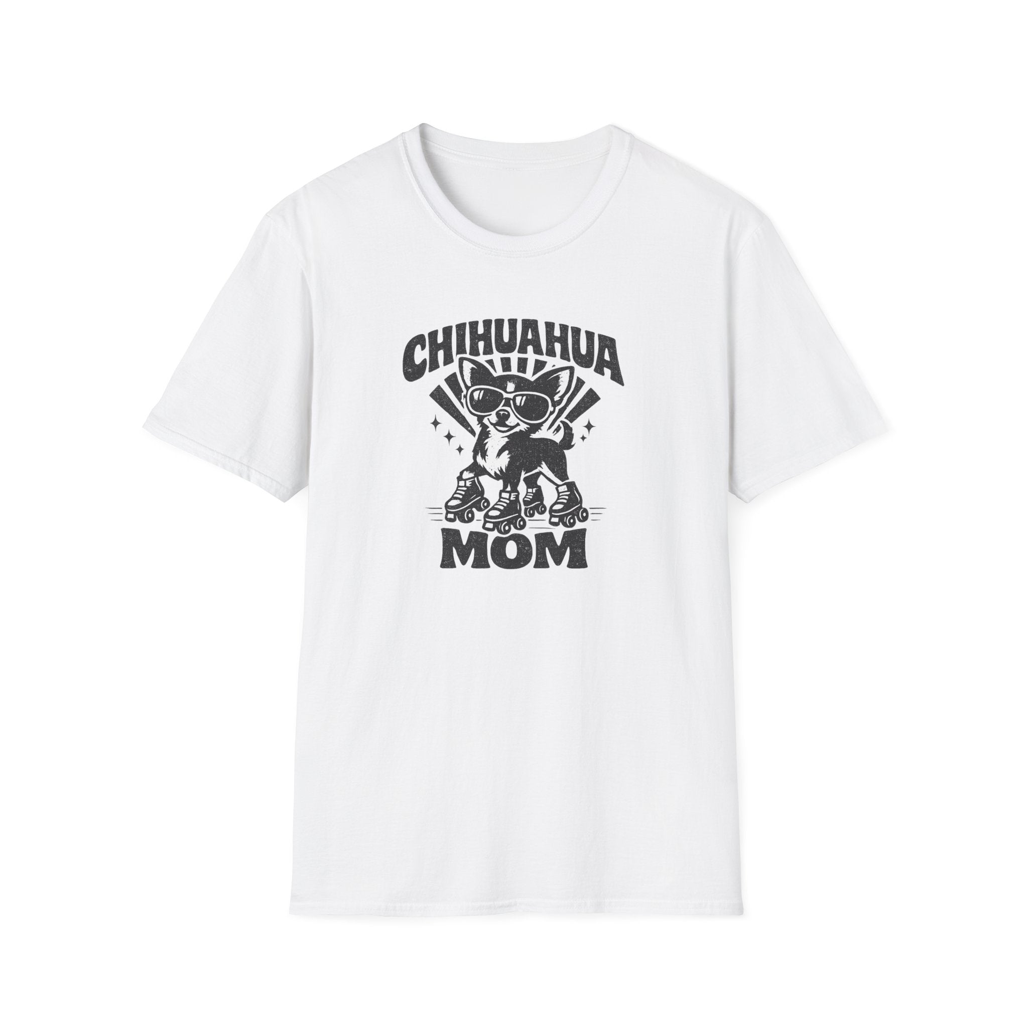 Chihuahua Mom Roller Skater T-Shirt