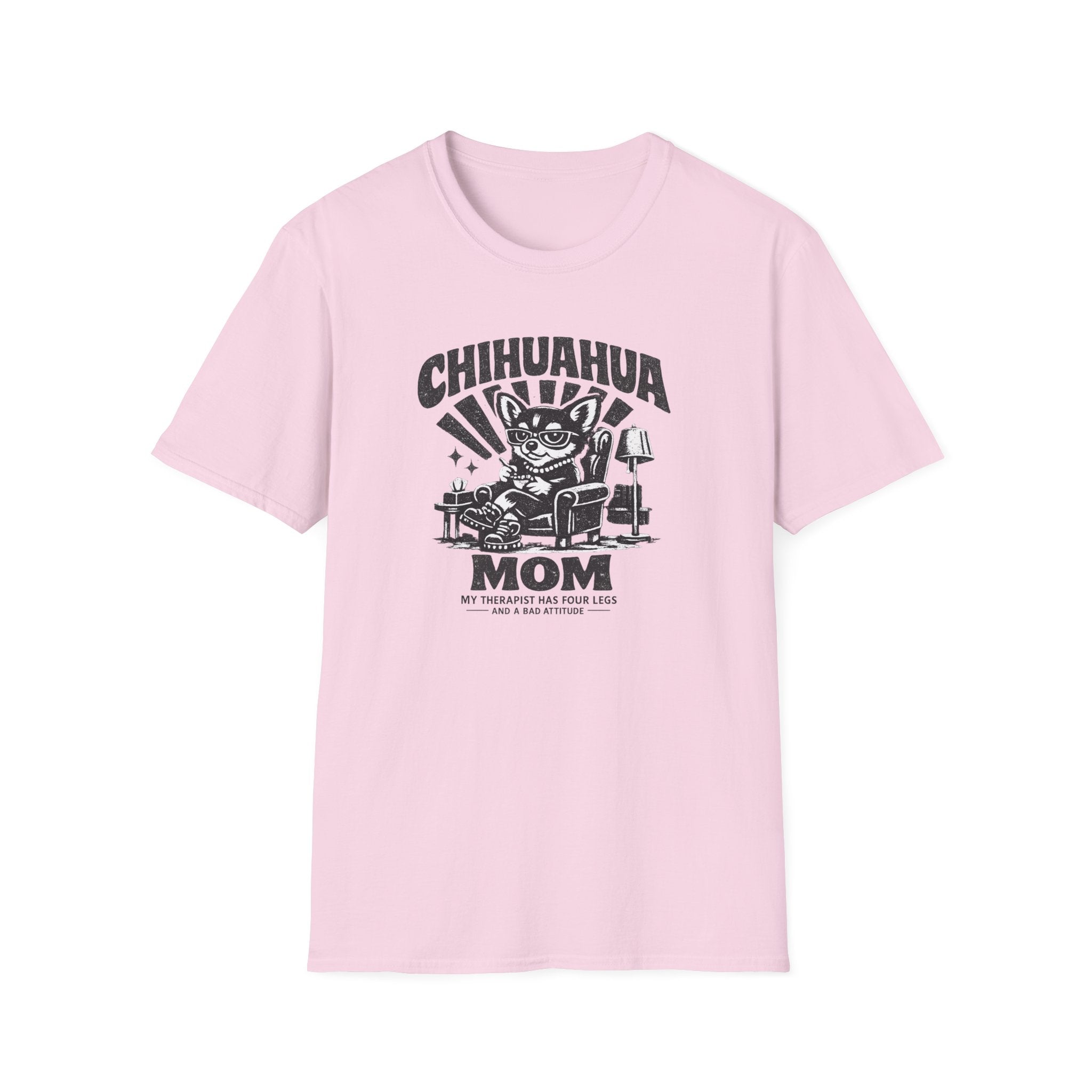 Chihuahua Mom Therapy T-Shirt