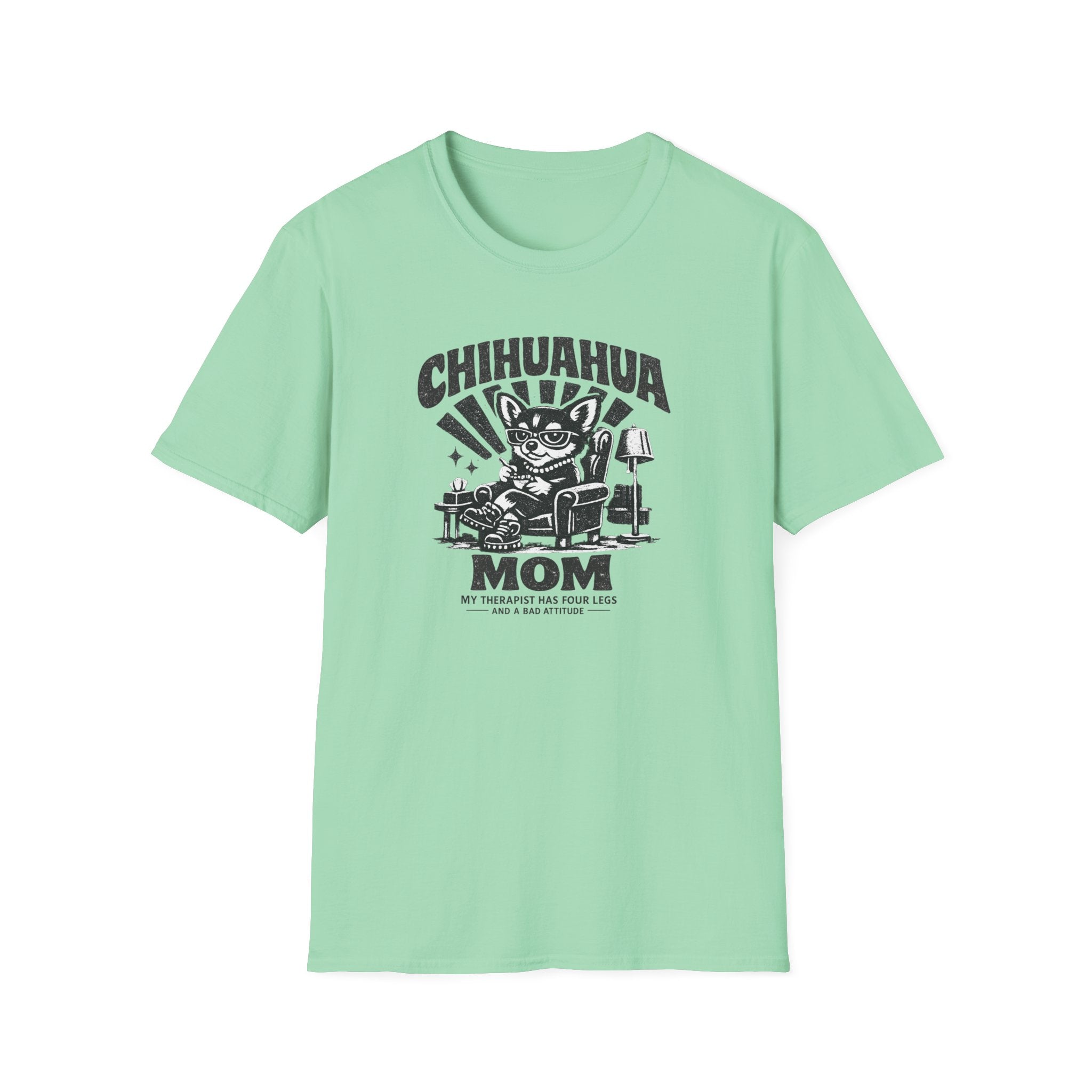 Chihuahua Mom Therapy T-Shirt