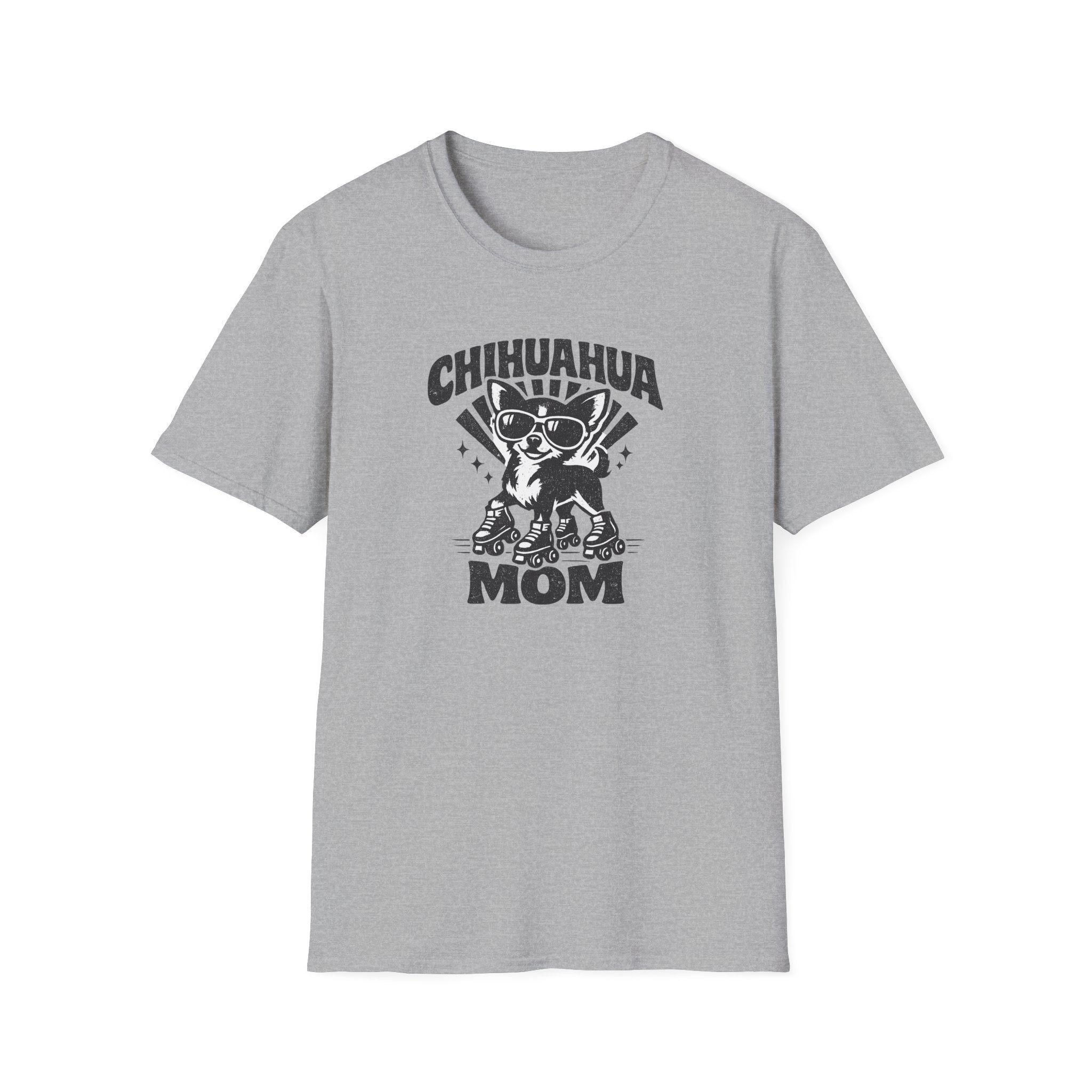 Chihuahua Mom Roller Skater T-Shirt