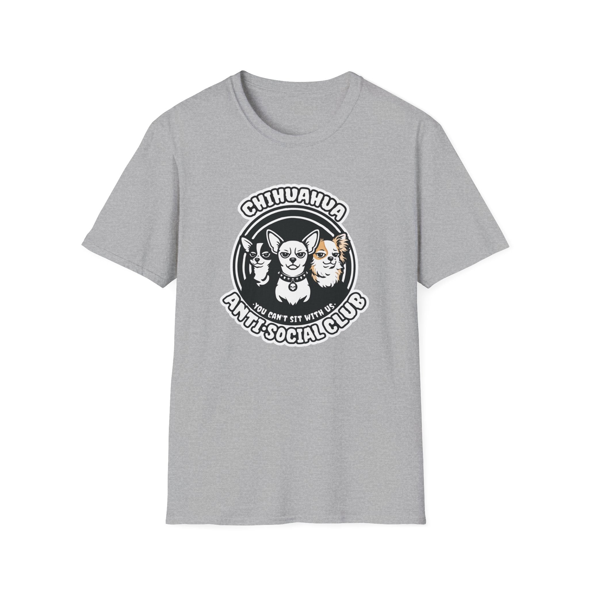 Chihuahua Anti-Social Club T-Shirt