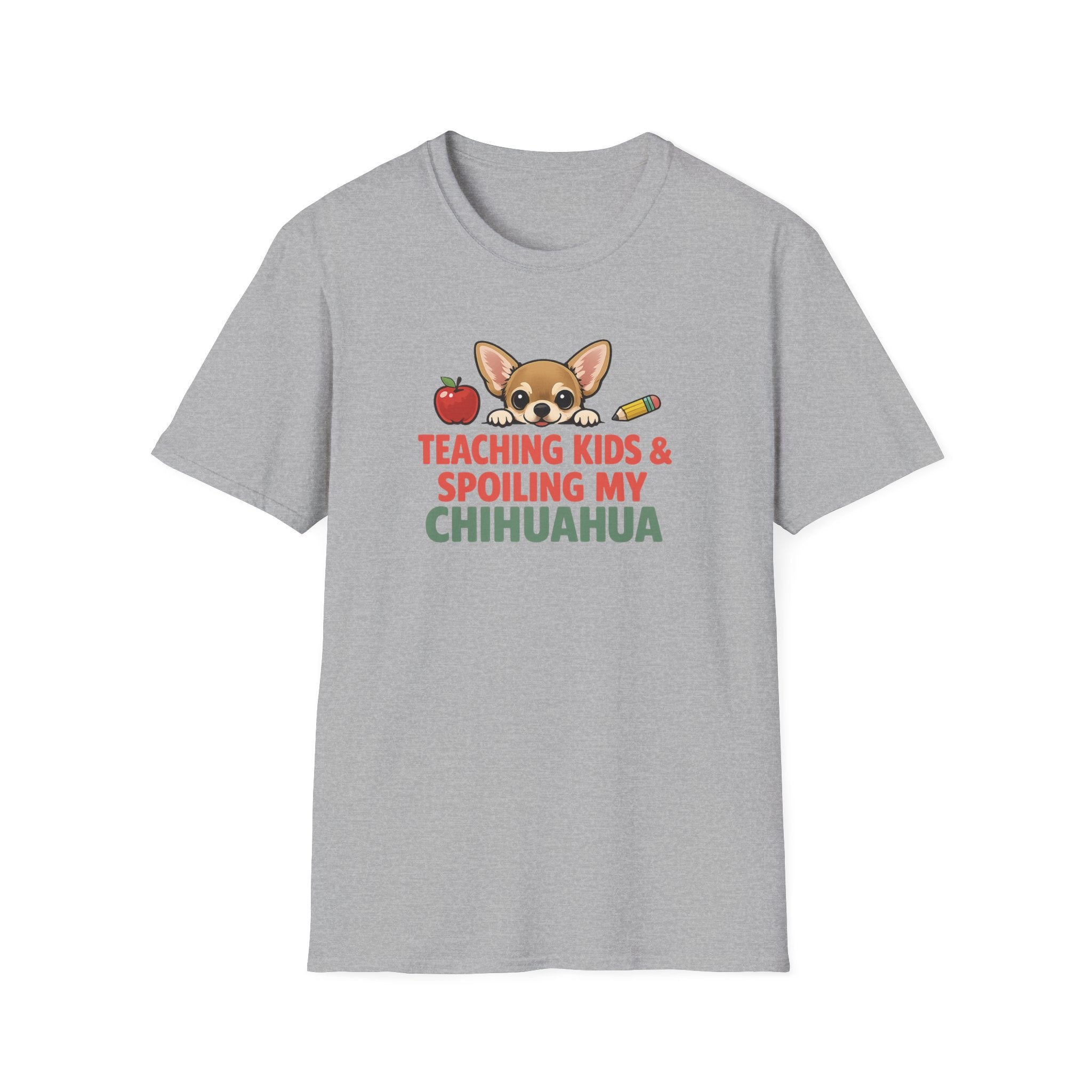 Chihuahua Mom Teacher T-Shirt