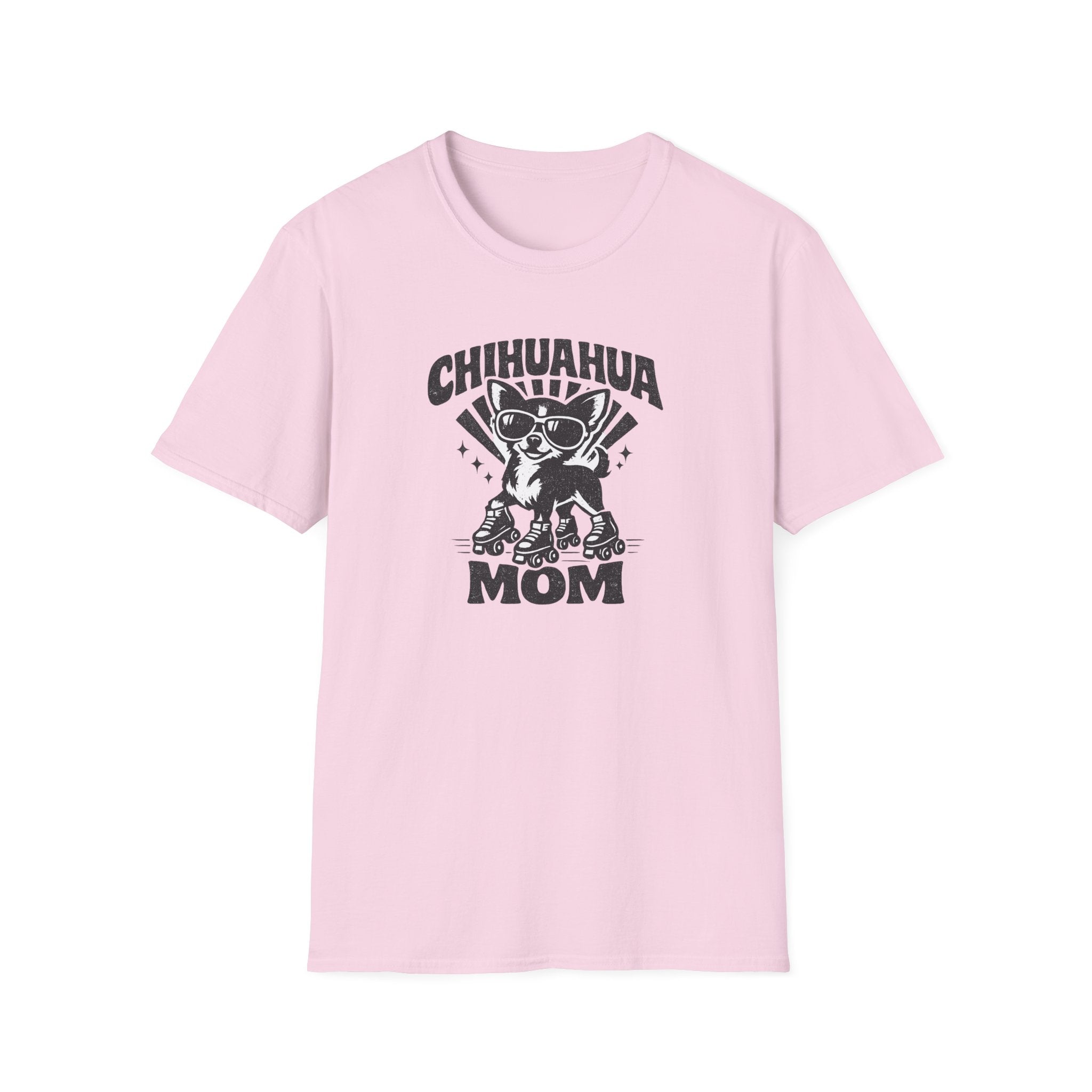 Chihuahua Mom Roller Skater T-Shirt