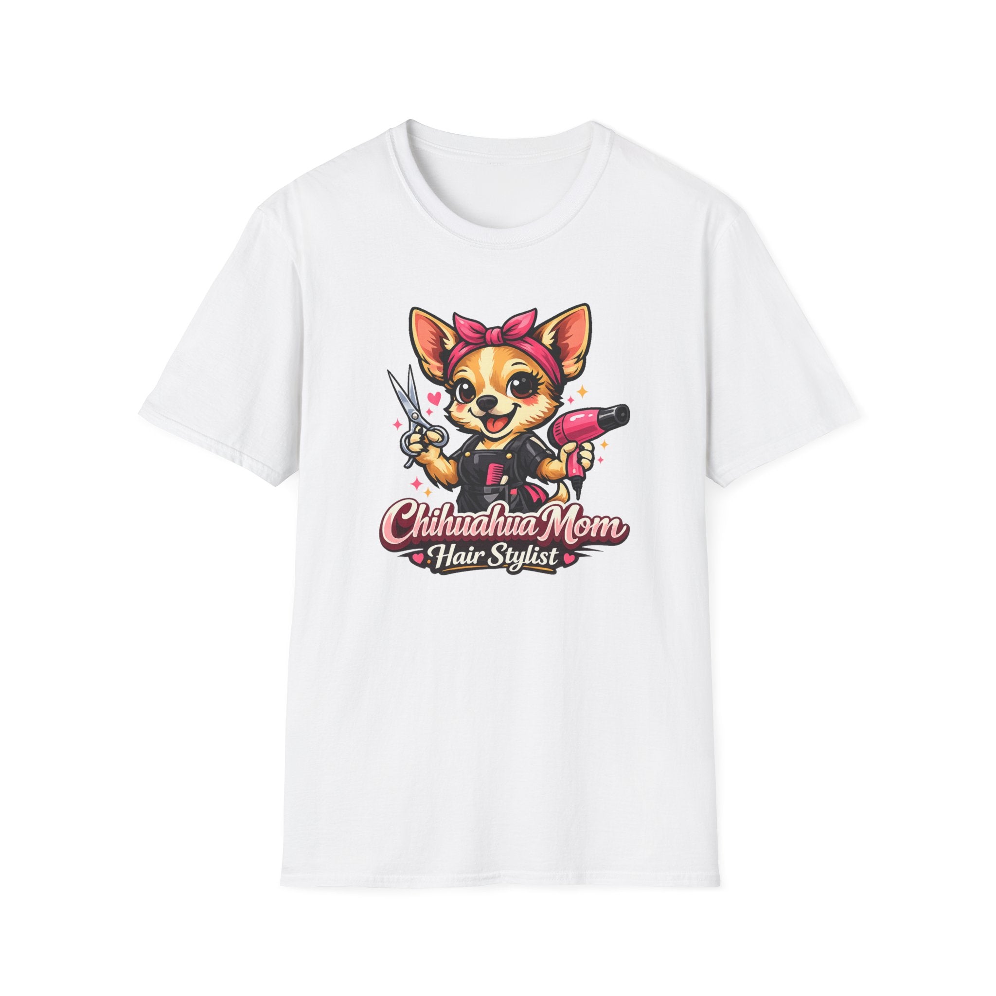 Chihuahua Mom Hairstylist T-Shirt