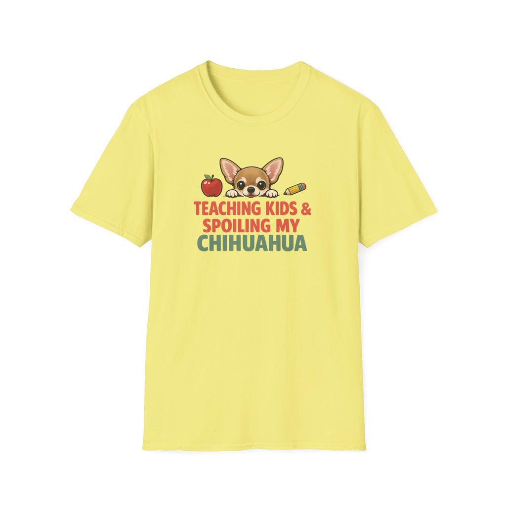 Chihuahua Mom Teacher T-Shirt