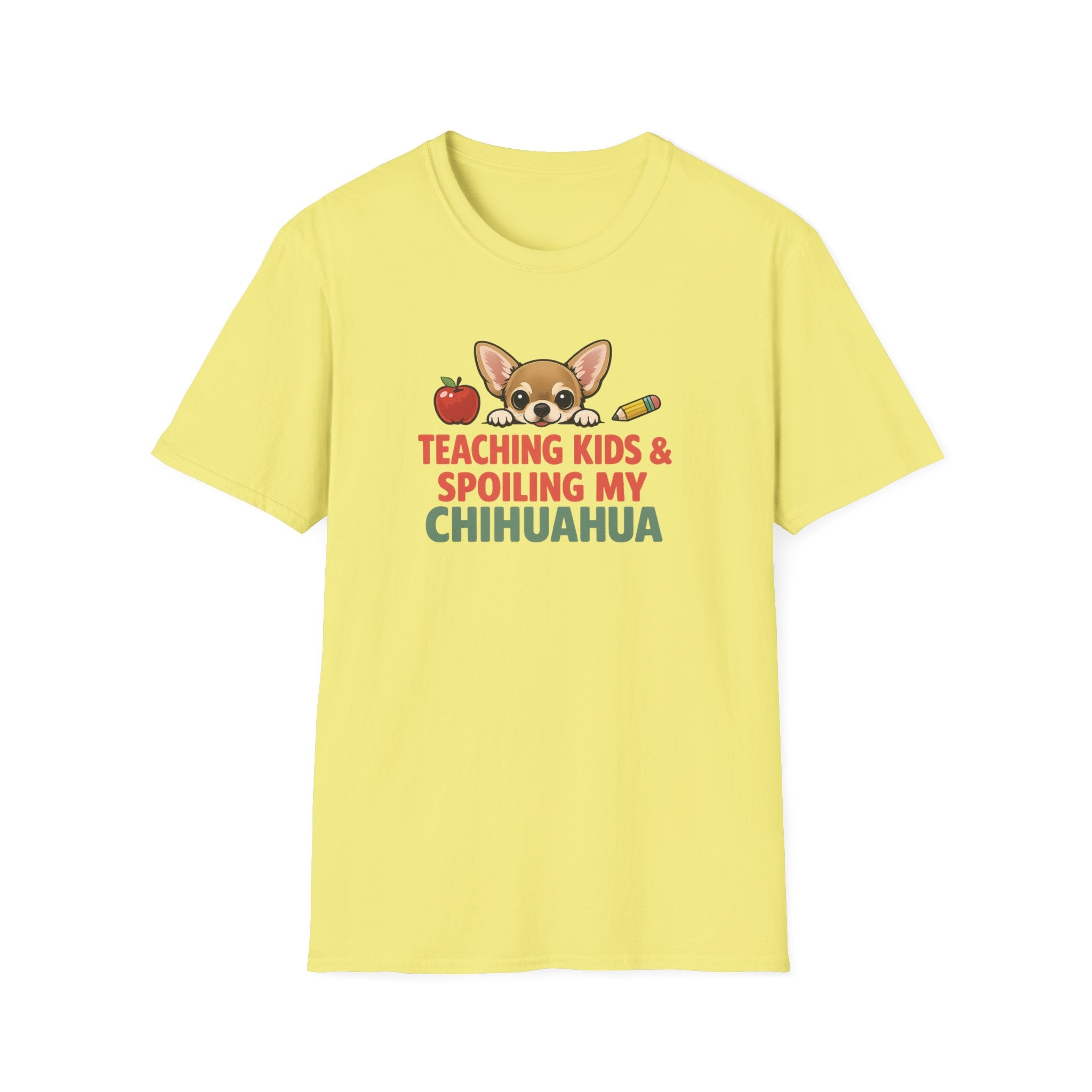 Chihuahua Mom Teacher T-Shirt