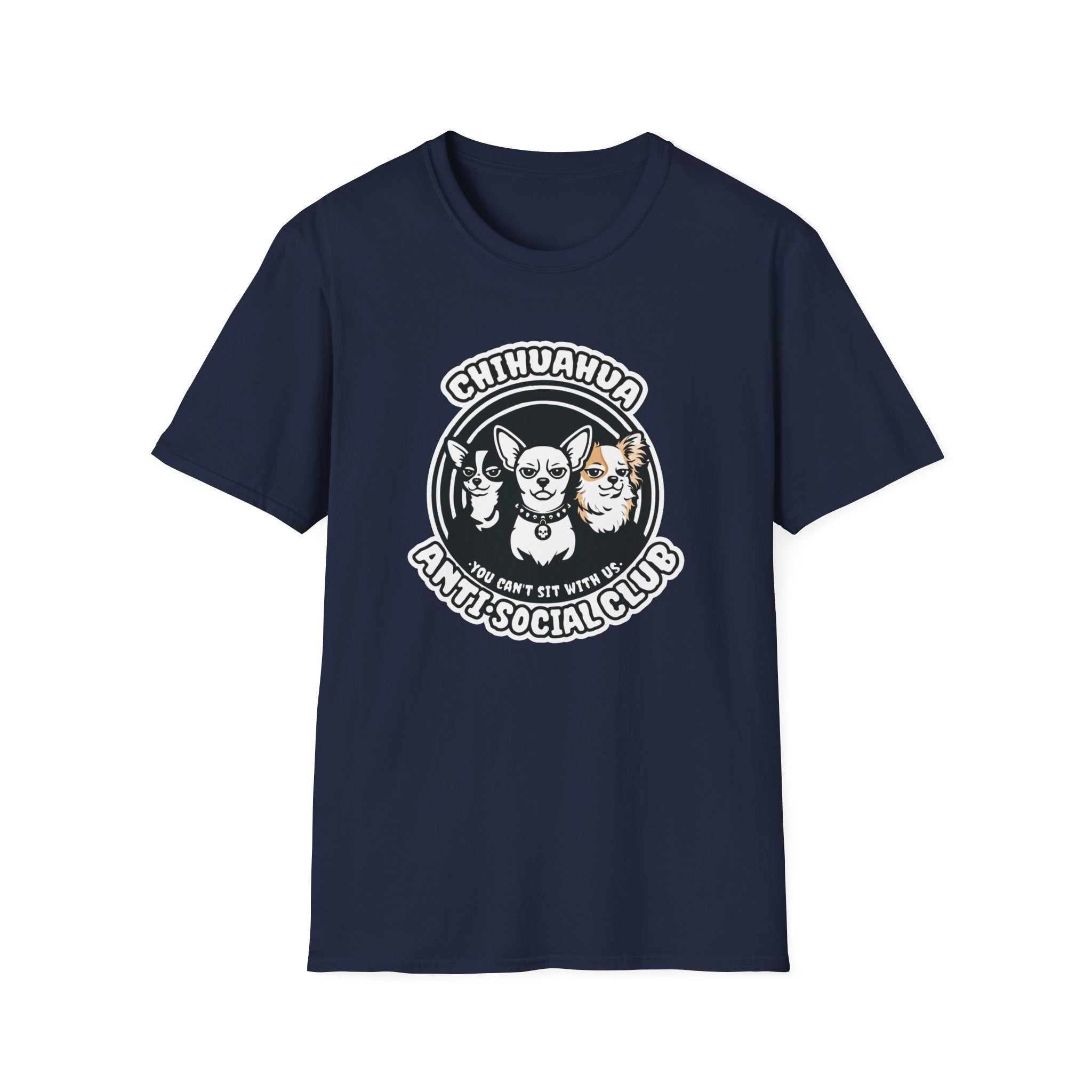 Chihuahua Anti-Social Club T-Shirt