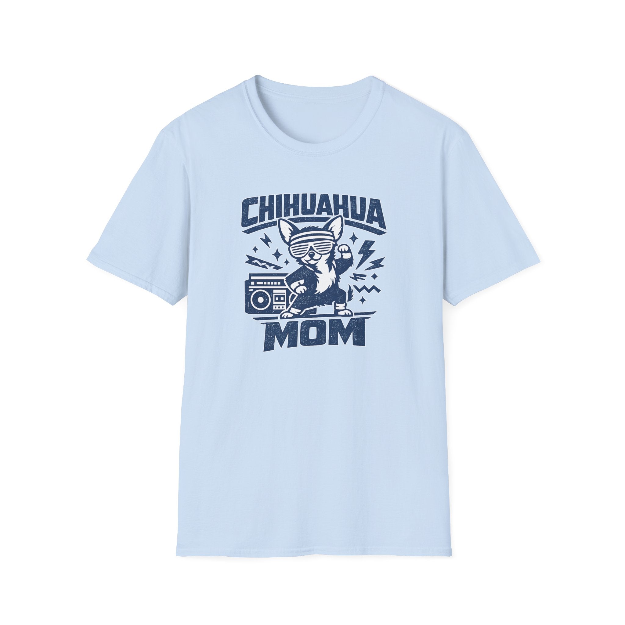 Chihuahua Mom 80s Energy T-Shirt