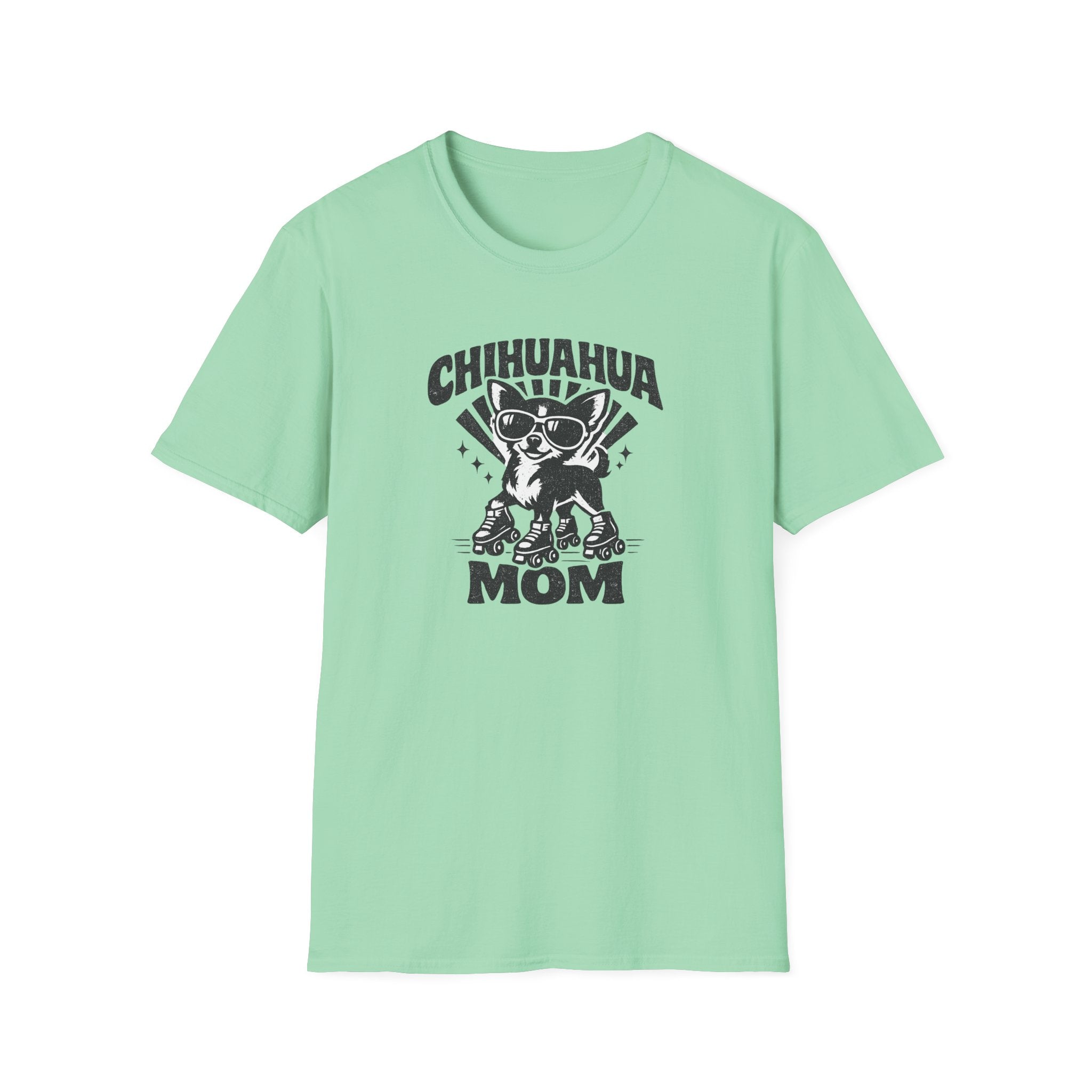 Chihuahua Mom Roller Skater T-Shirt