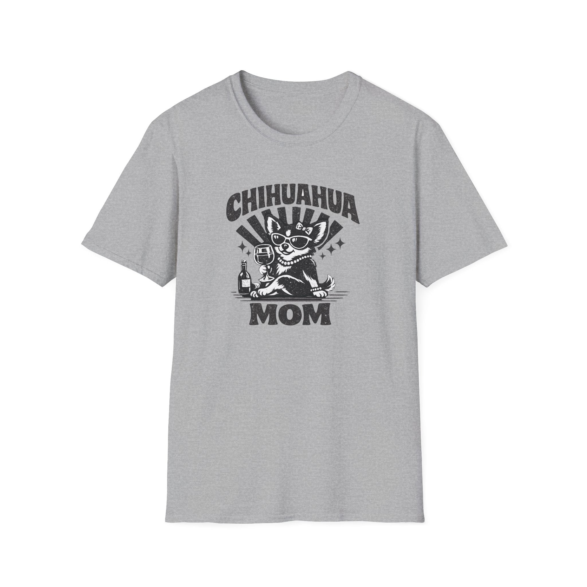 Chihuahua Mom Winesday T-Shirt