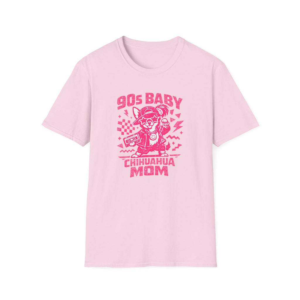 90s Baby Chihuahua Mom T-Shirt