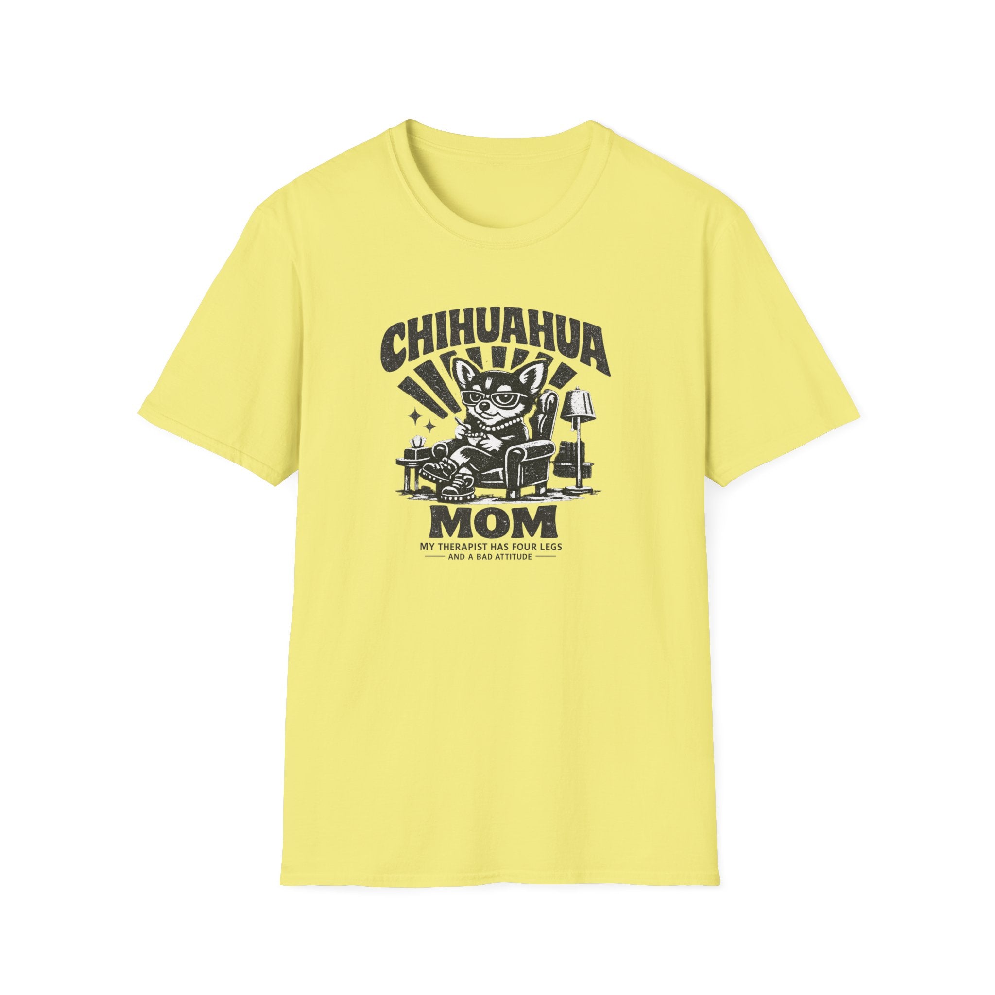 Chihuahua Mom Therapy T-Shirt