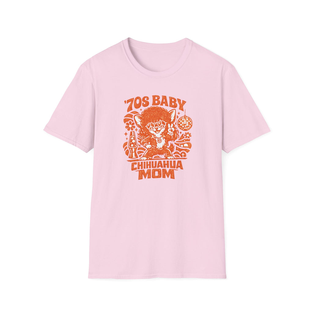 70s Baby Chihuahua Mom T-Shirt