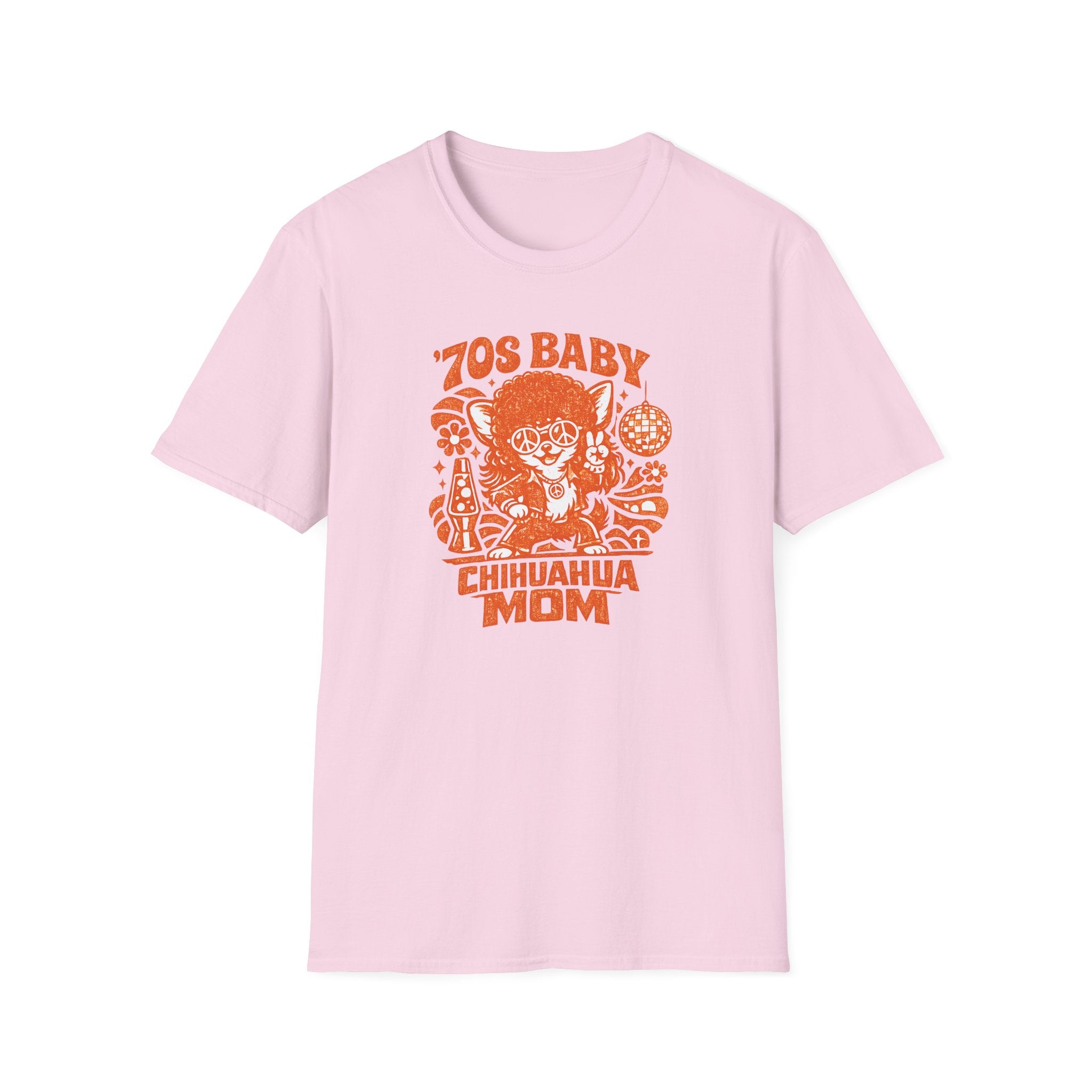 70s Baby Chihuahua Mom T-Shirt