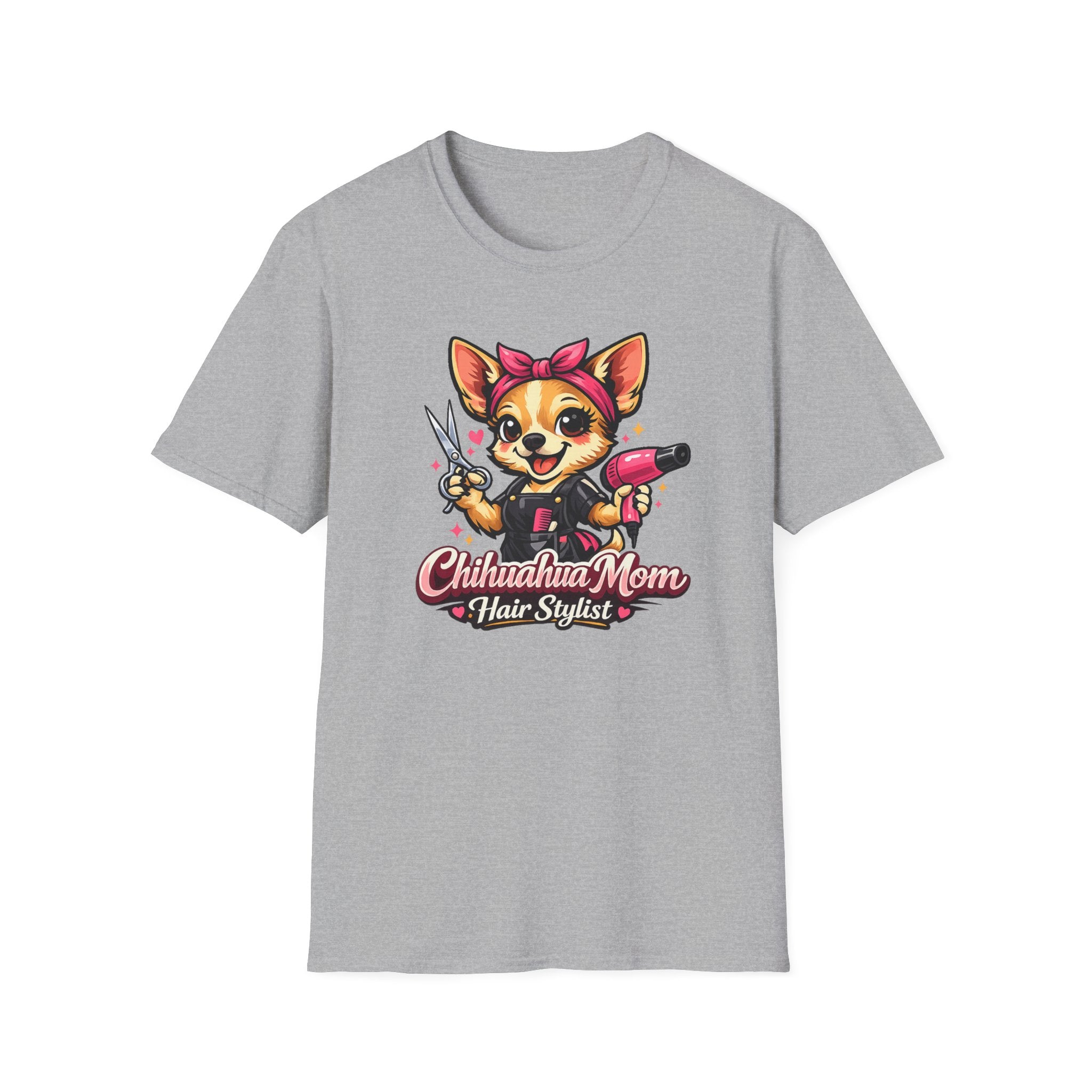 Chihuahua Mom Hairstylist T-Shirt