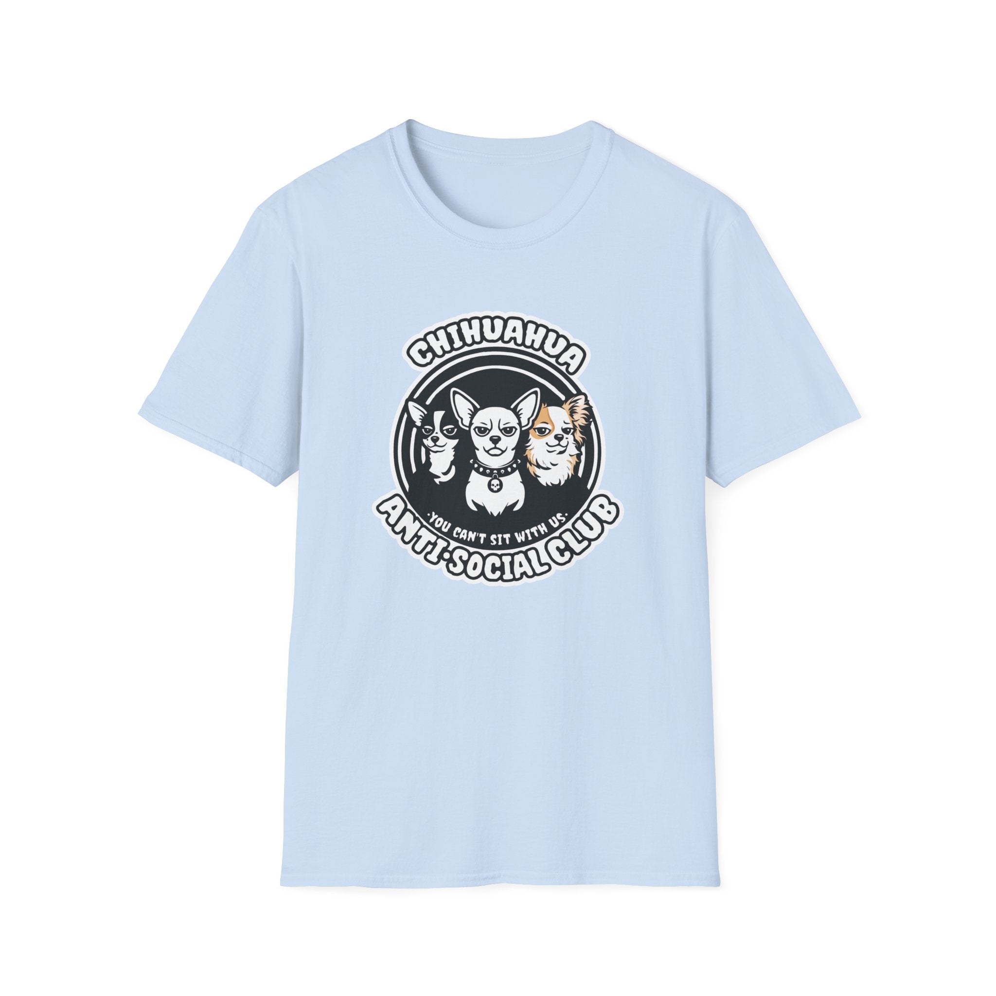 Chihuahua Anti-Social Club T-Shirt