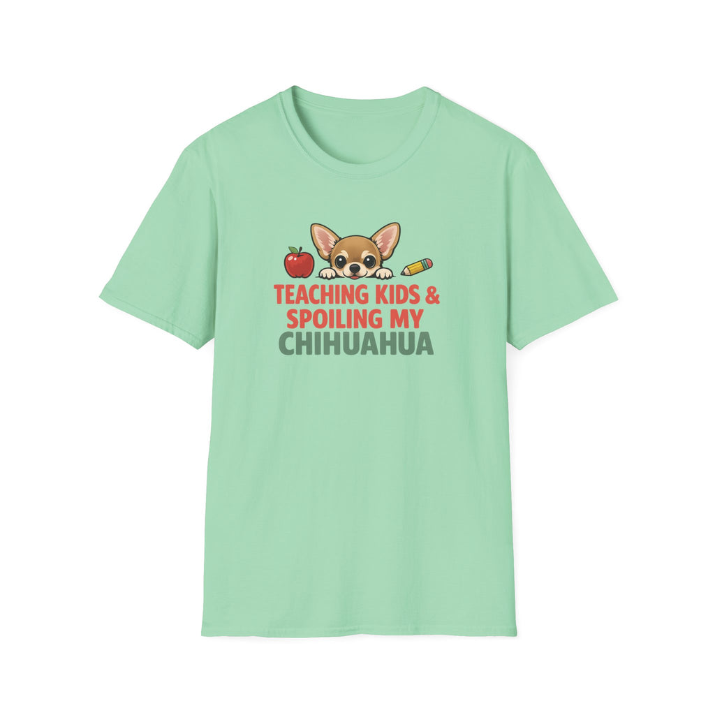 Chihuahua Mom Teacher T-Shirt
