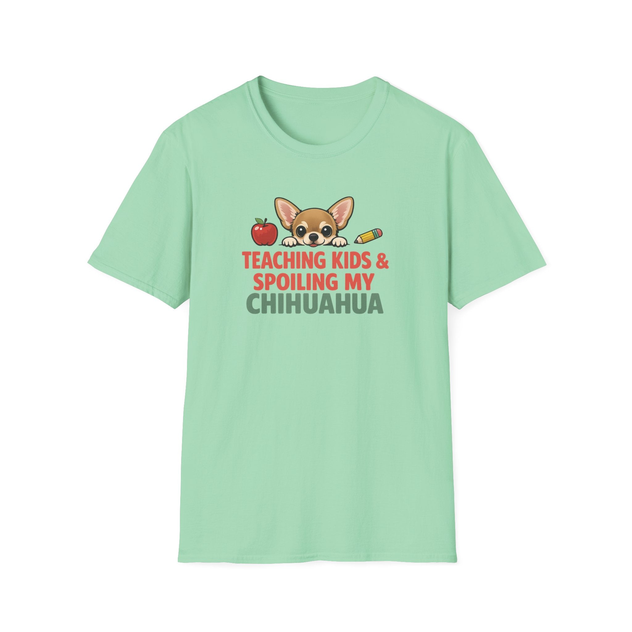 Chihuahua Mom Teacher T-Shirt
