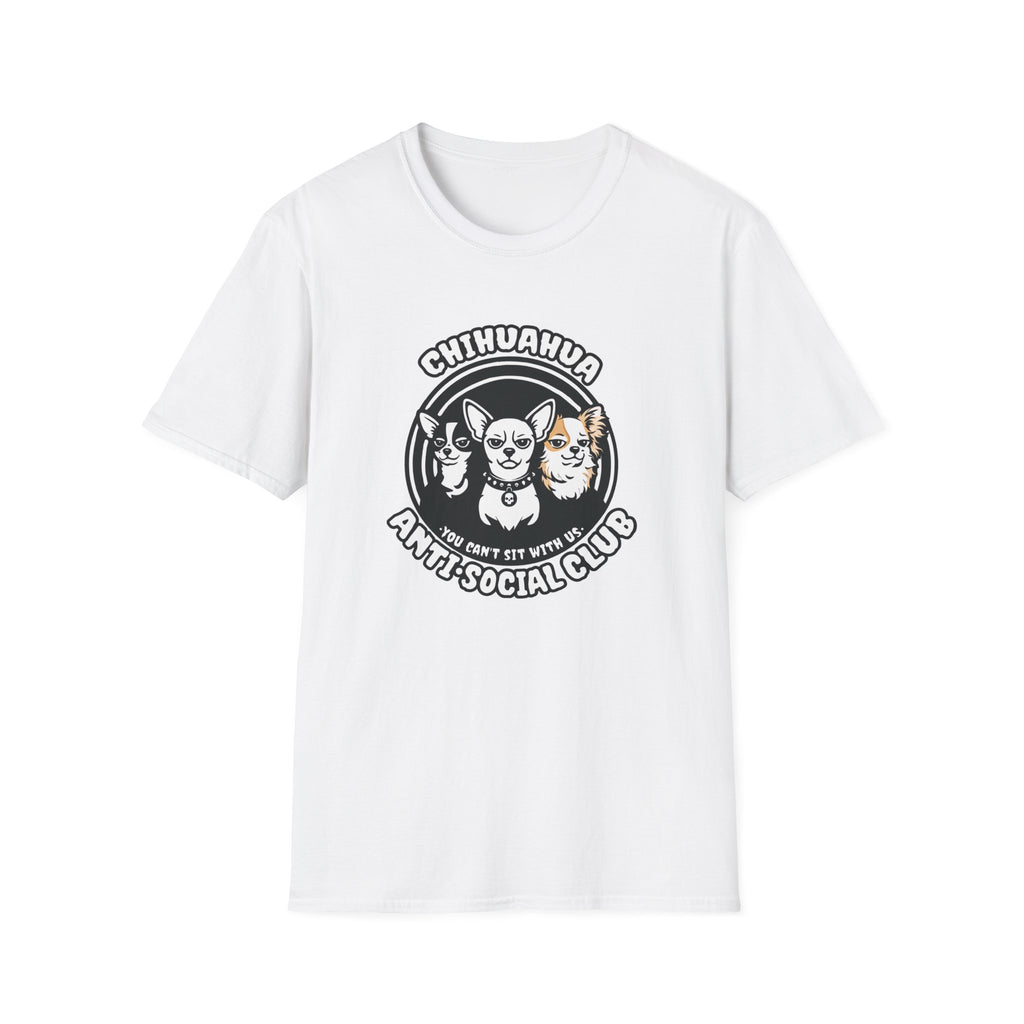 Chihuahua Anti-Social Club T-Shirt