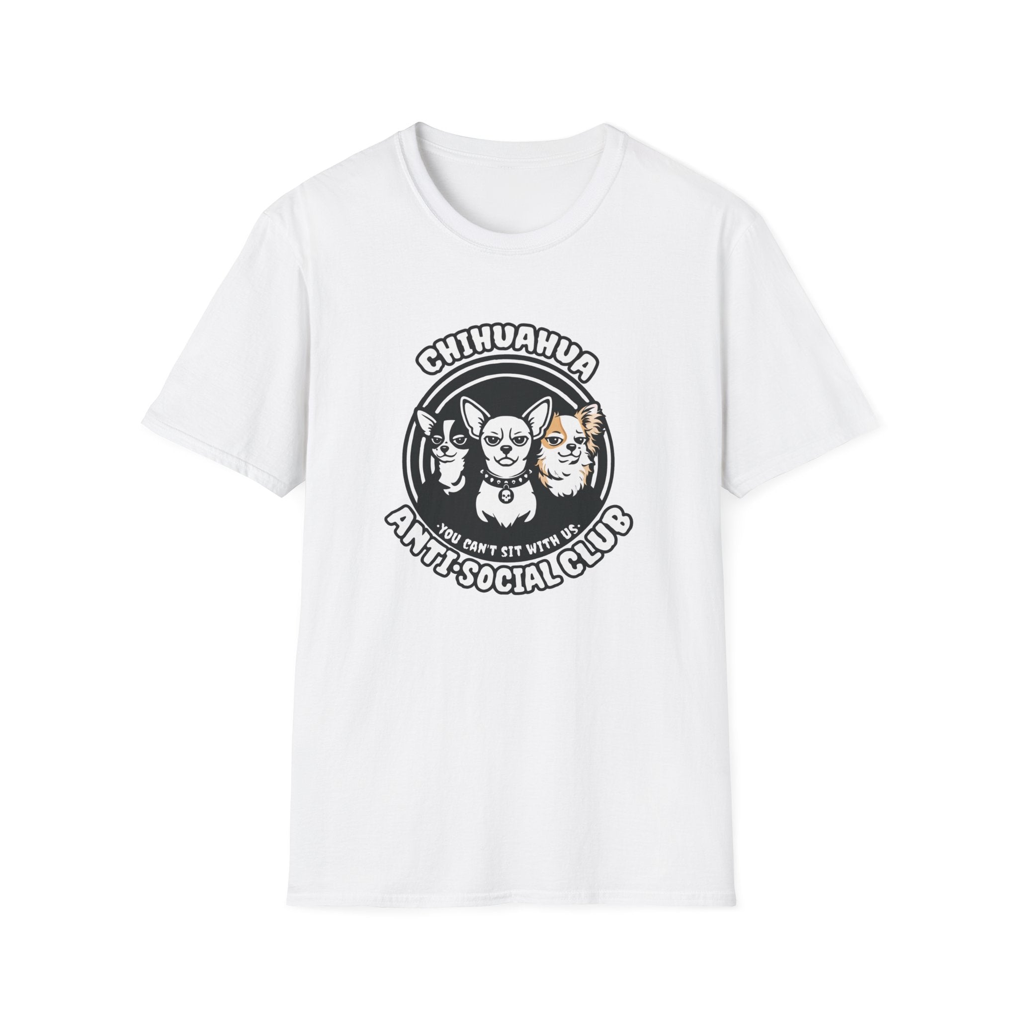 Chihuahua Anti-Social Club T-Shirt