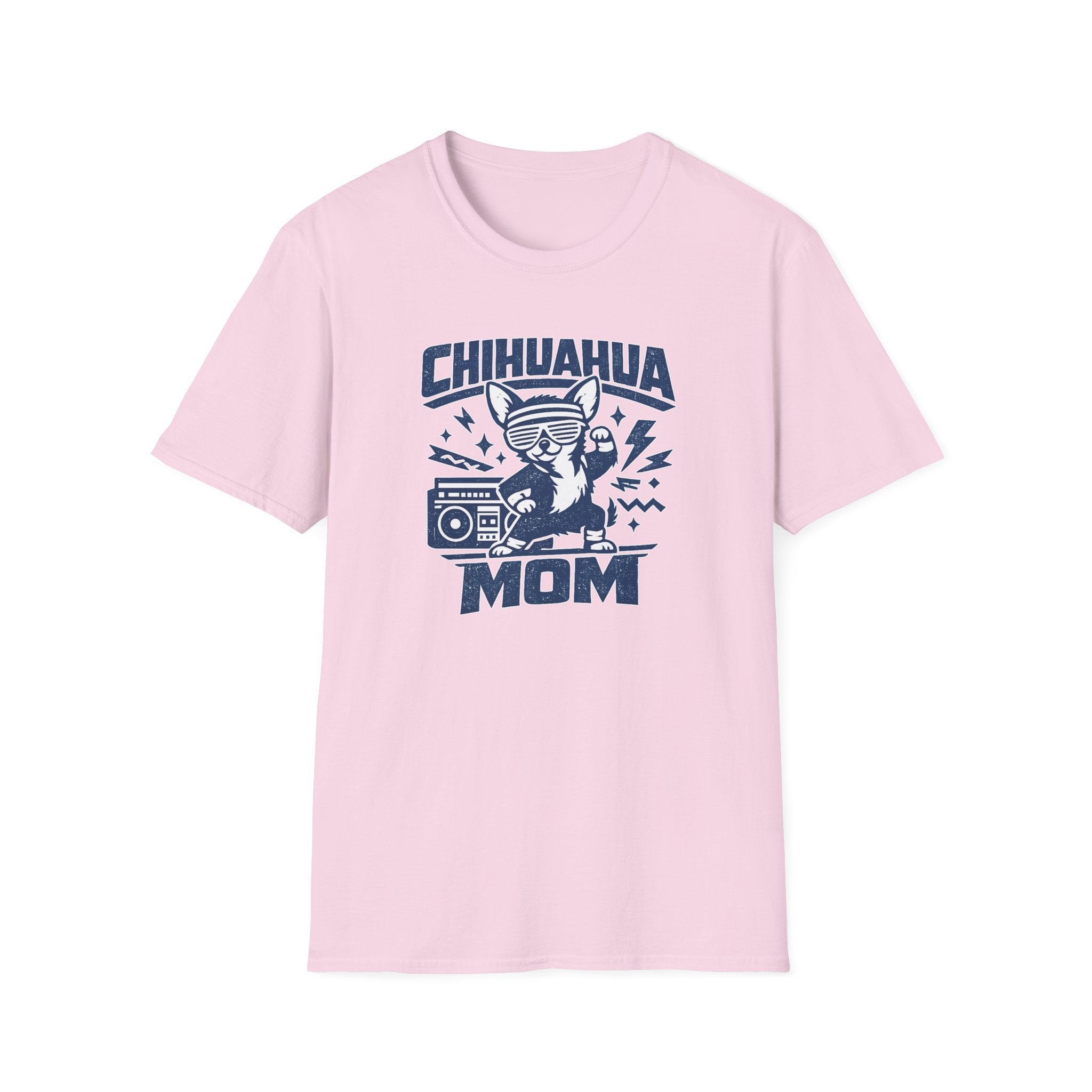 Chihuahua Mom 80s Energy T-Shirt