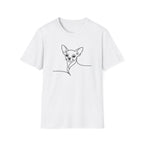 Chihuahua Line Art T-Shirt