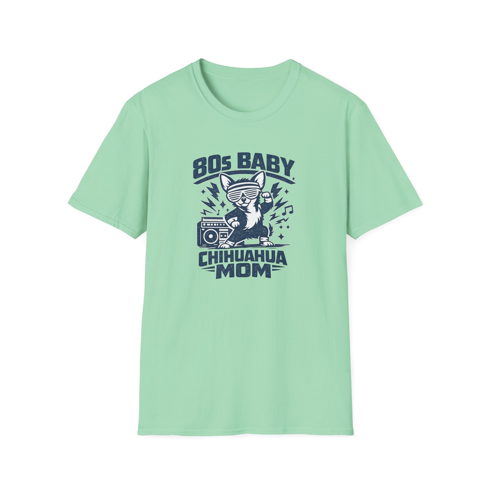 80s Baby Chihuahua Mom T-Shirt